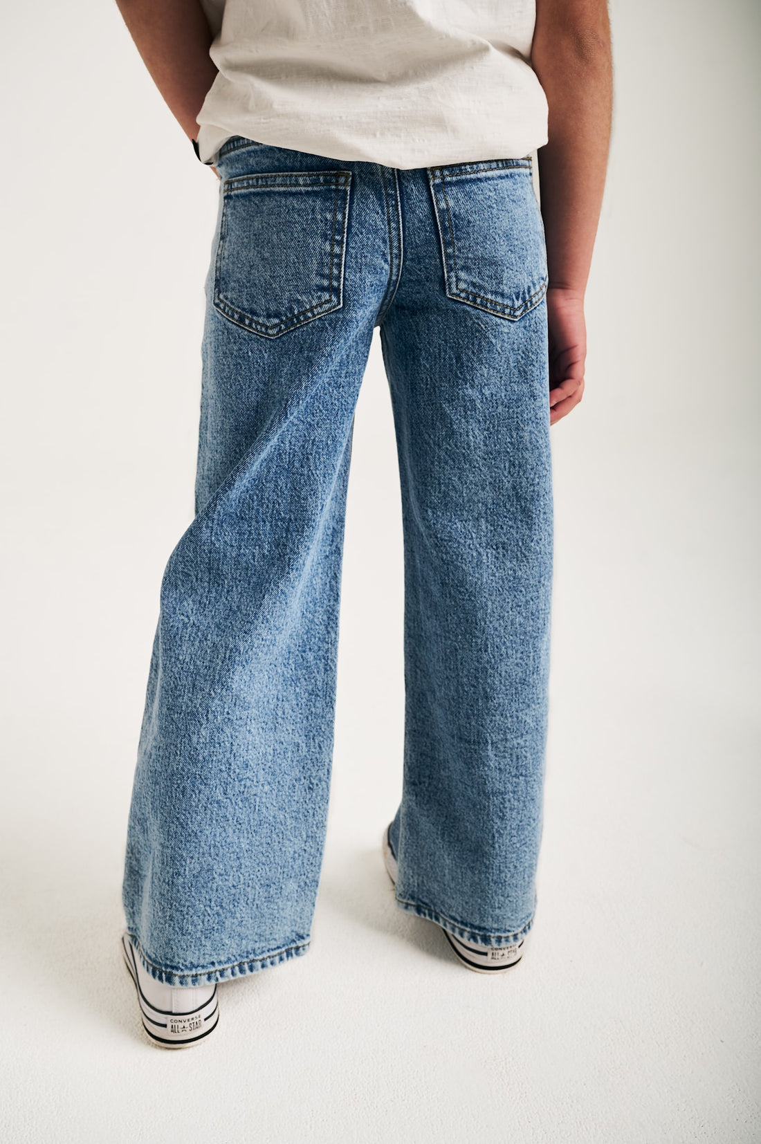 Denim Jasmine Wide Light Stonewash