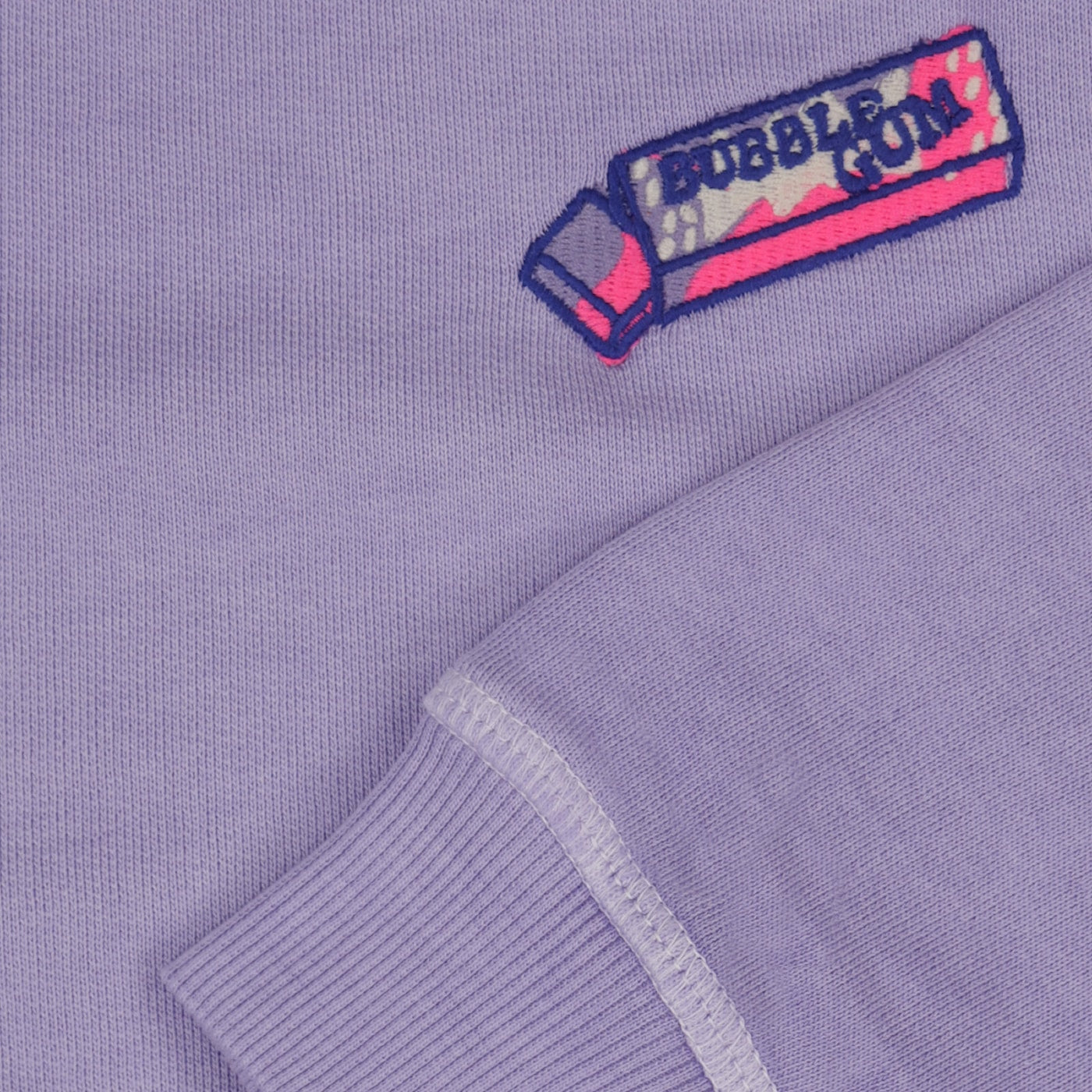 Sweatshirt Fluo GD Violet Tulip