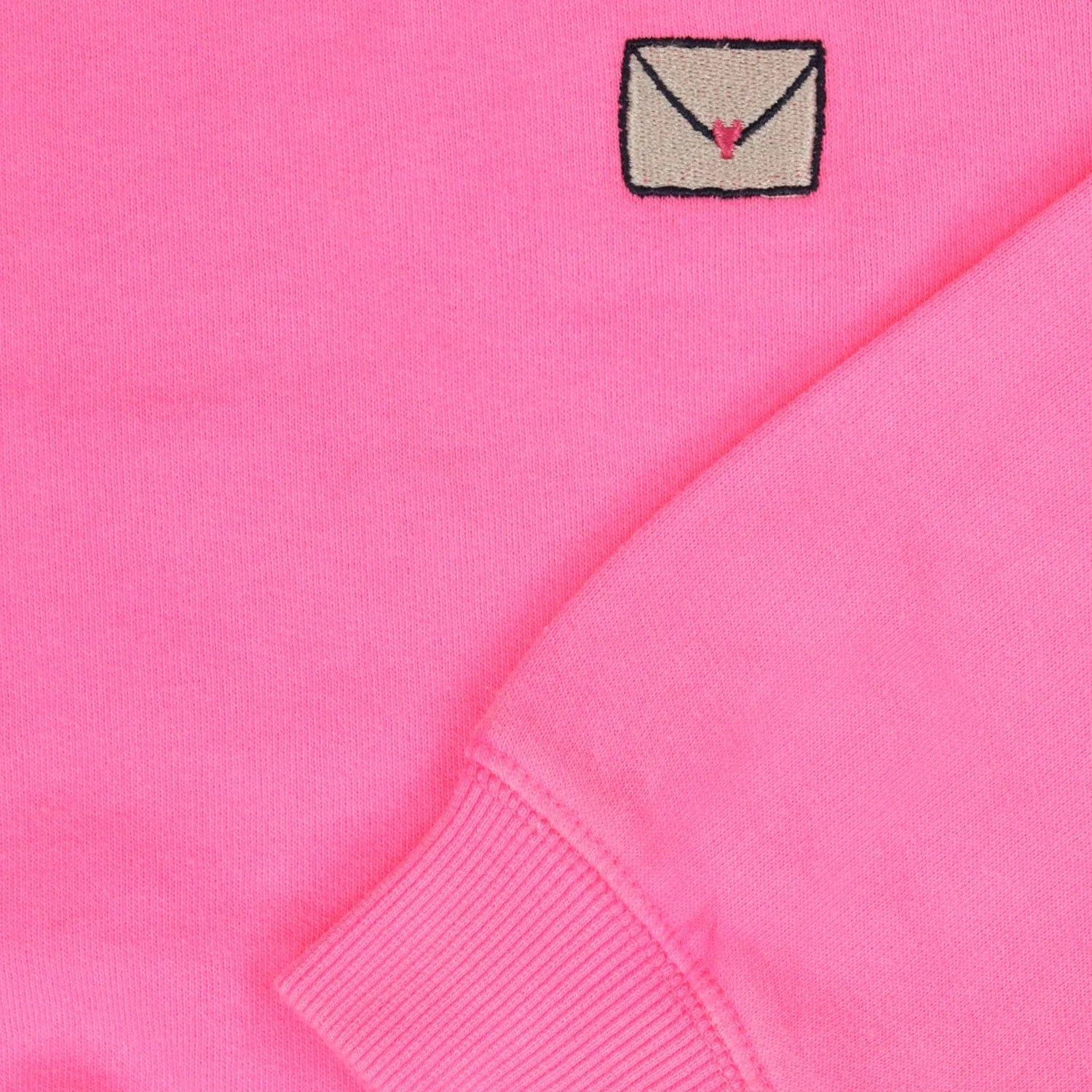 Sweatshirt Fluo Bright Pink - KDkes