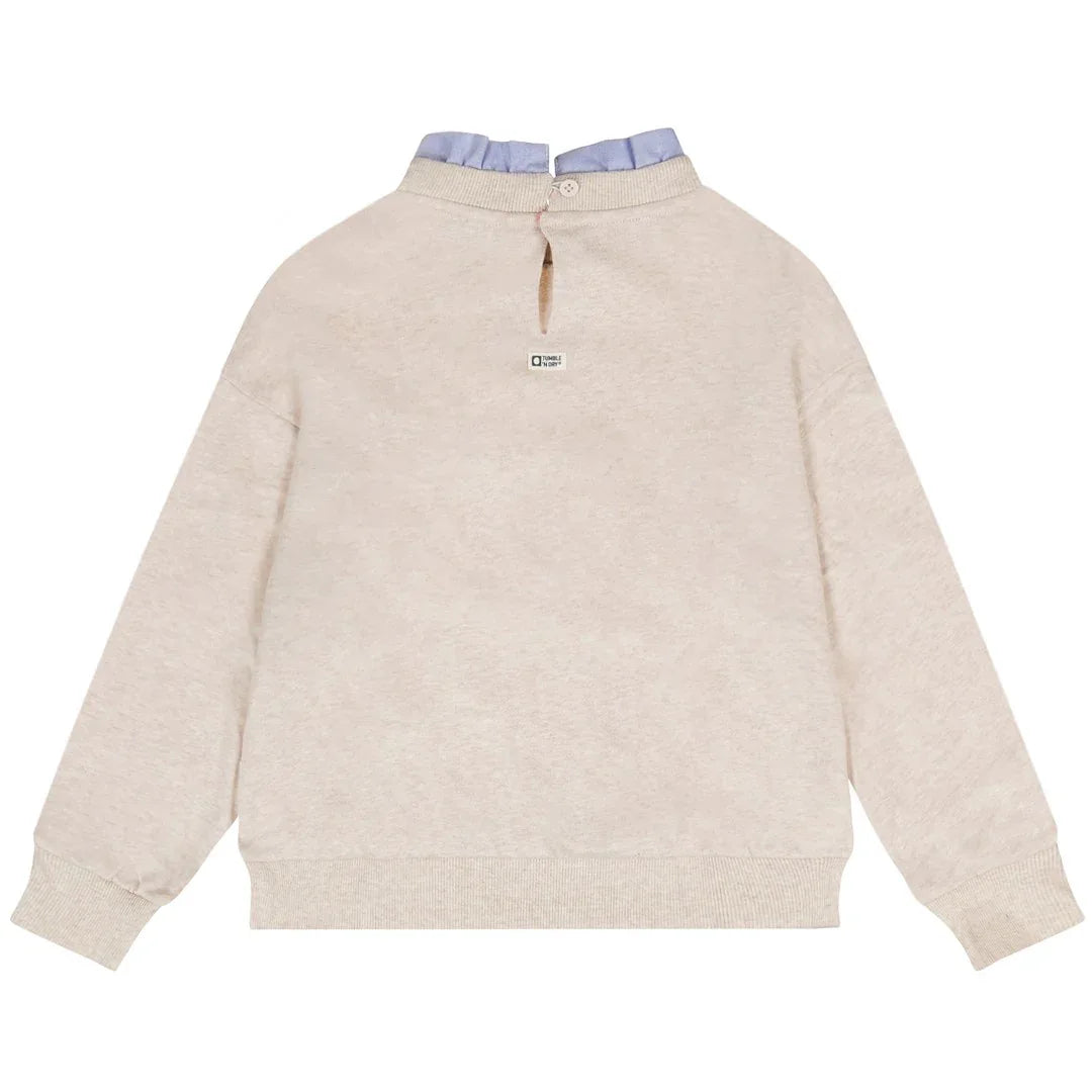 Sweatshirt Le Coeur Oatmeal Melange - Tumble&