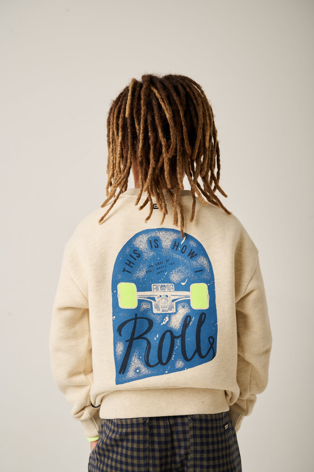 Sweatshirt Deck Off White Melange