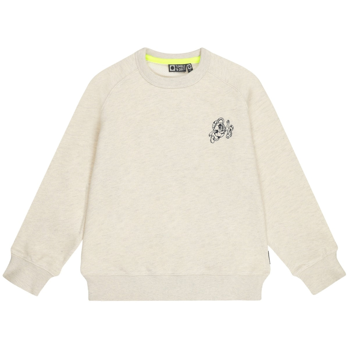 Sweatshirt Brighton Off White Melange