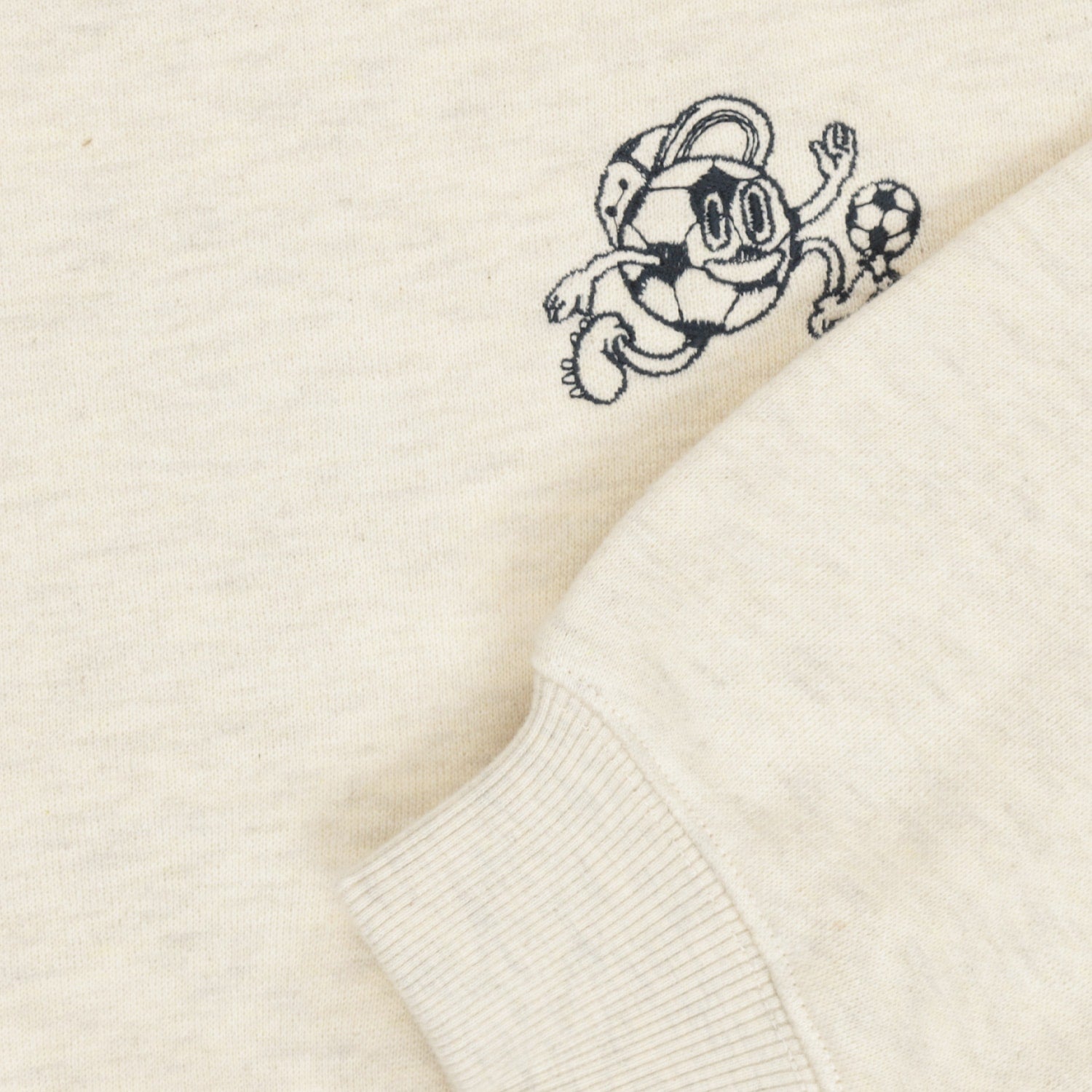 Sweatshirt Brighton Off White Melange
