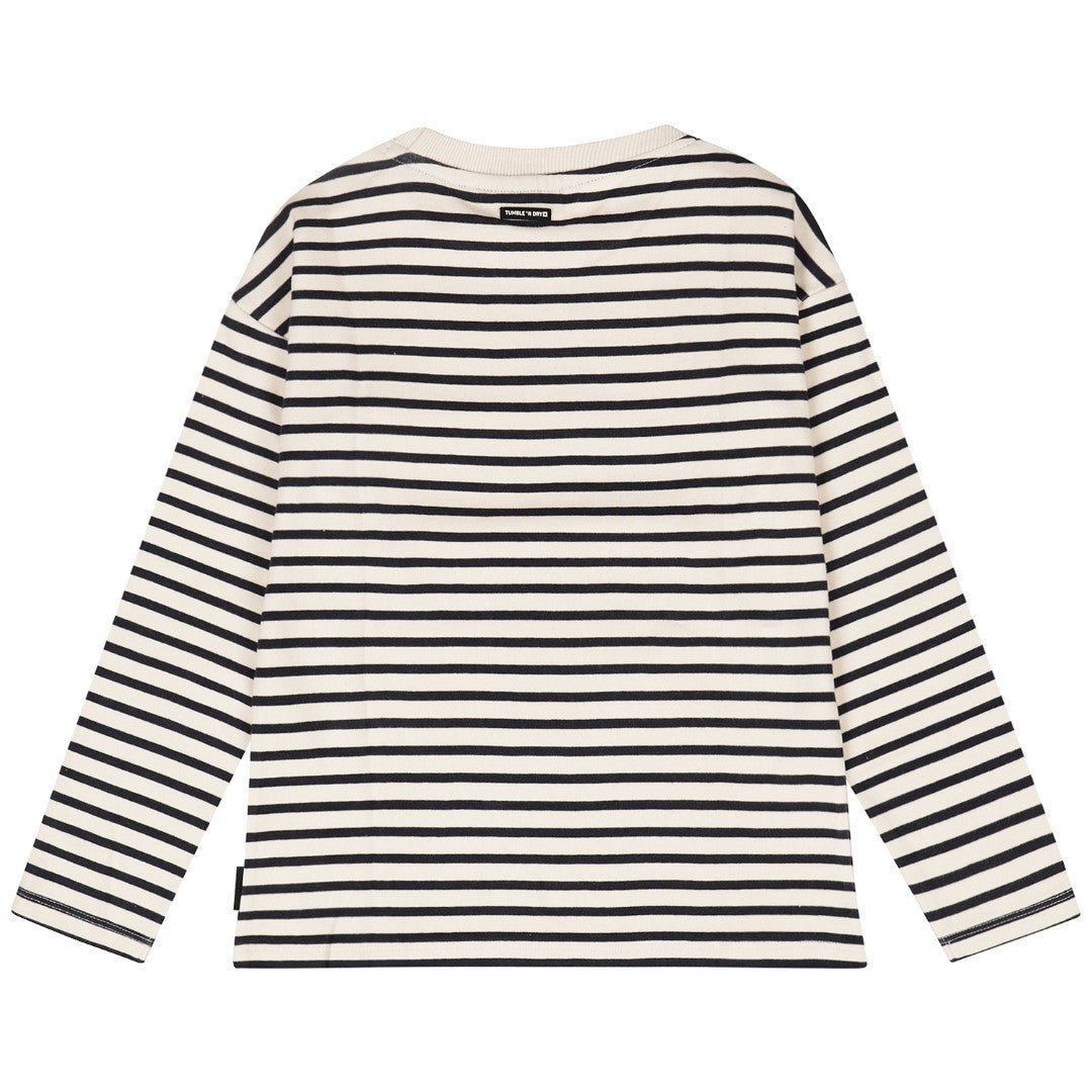 Long Sleeve T-shirt Concrete Navy Blazer