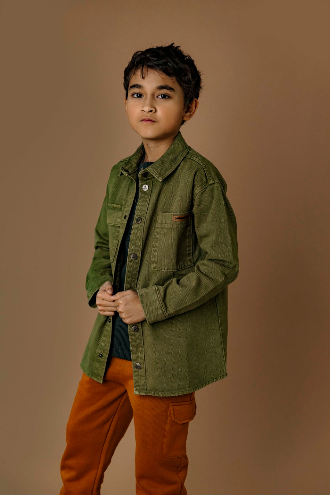 Shirt Bill Washed Olive