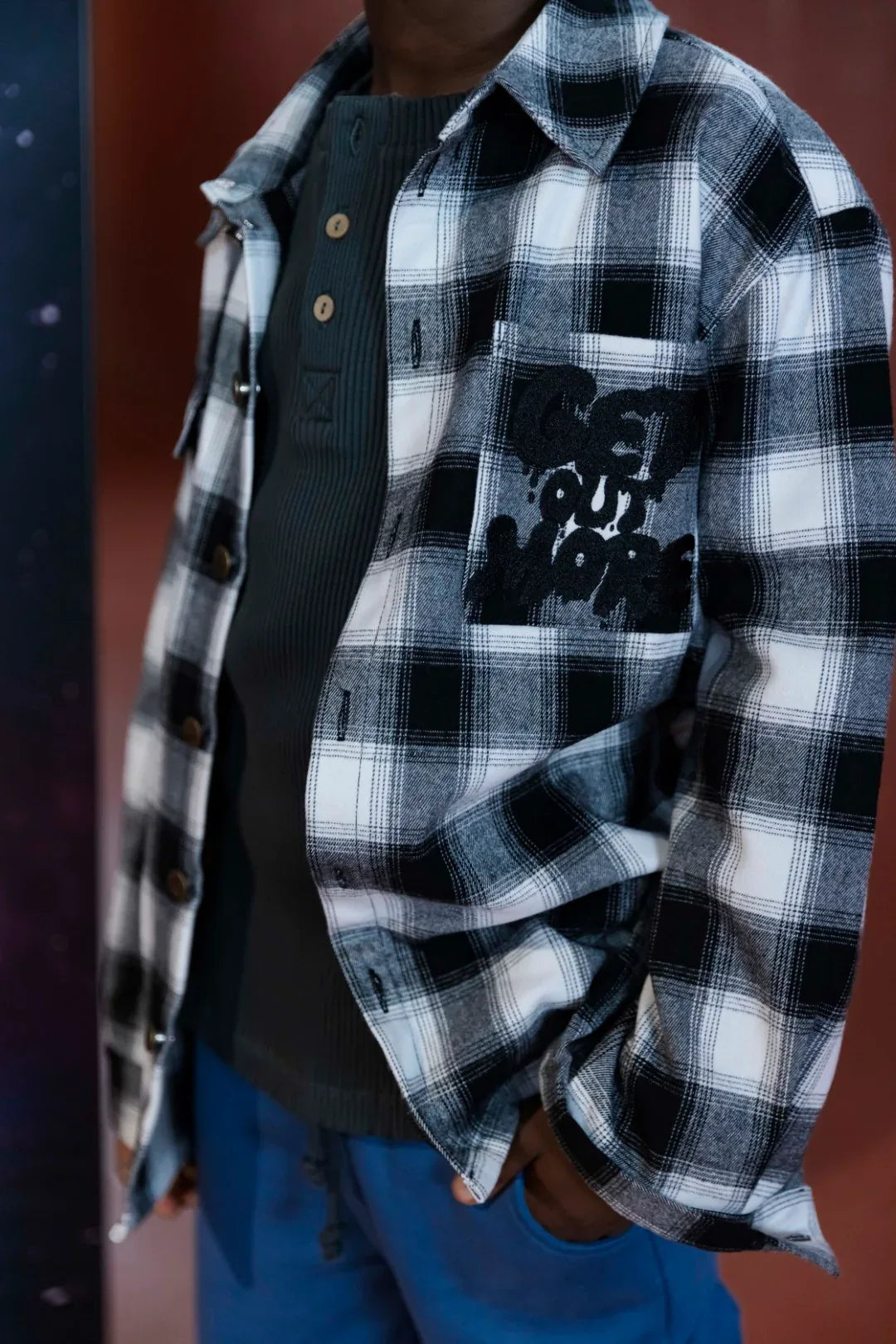 Shirt Bill Black Check - KDkes