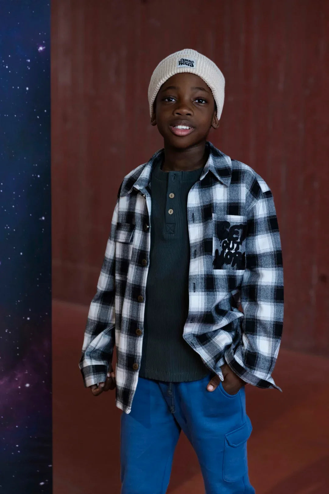 Shirt Bill Black Check - KDkes