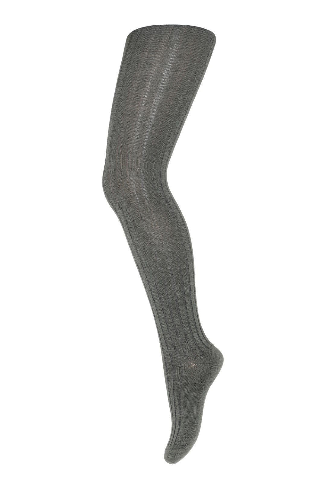 Cotton Rib Tights Agave Green