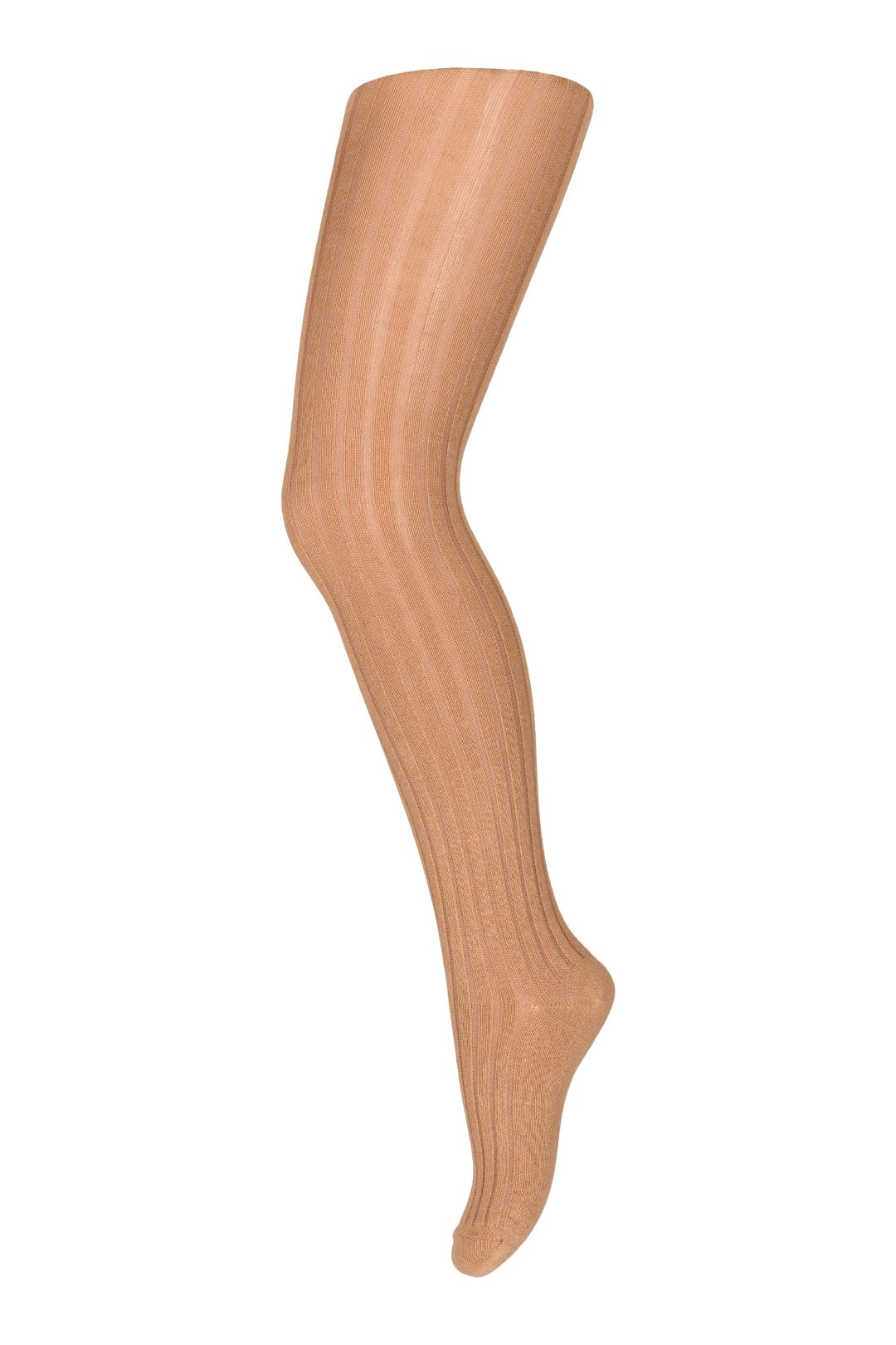 Cotton Rib Tights Apple Cinnamon