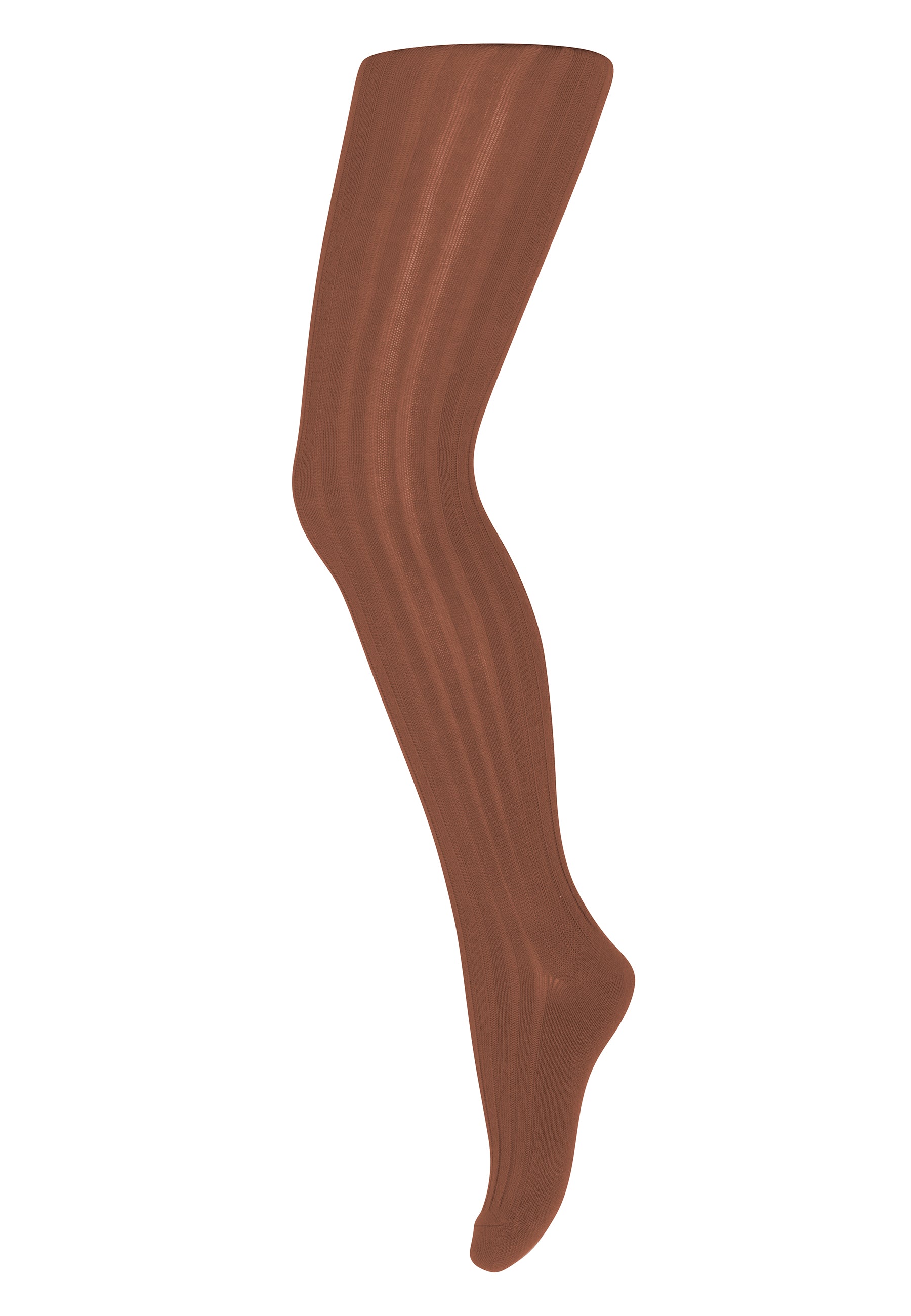 Cotton Rib Tights Auburn