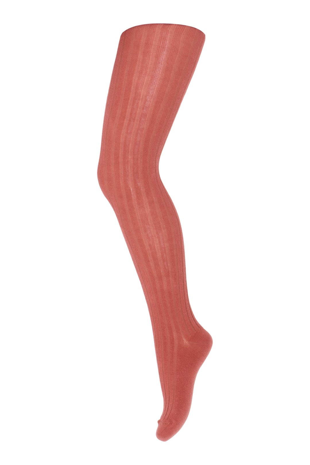 Cotton Rib Tights Canyon Rose