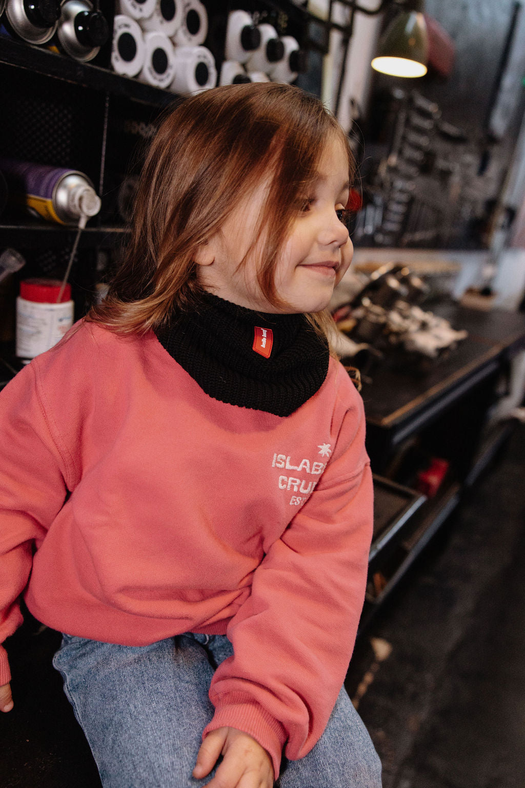 Cirkelsjaal Cocoon Blacky