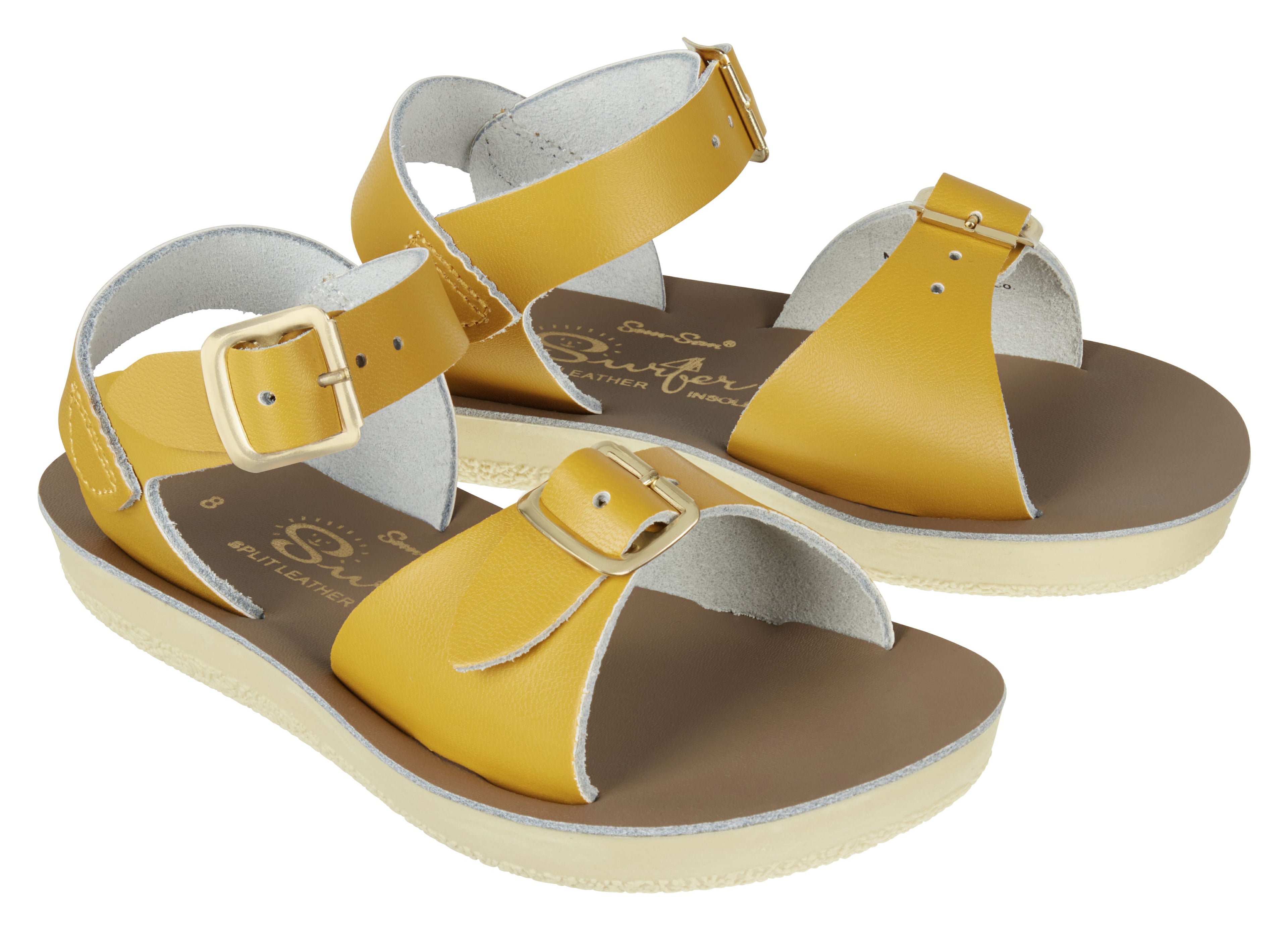 Sandalen Surfer Mustard