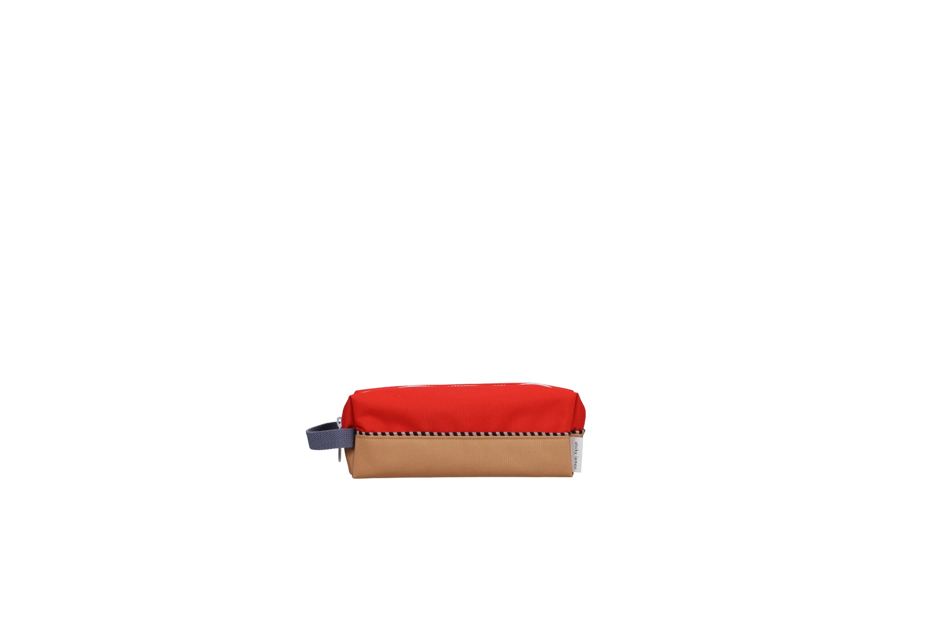 Pencil Case Wonders Colourblocking Red Hat Jane Beige