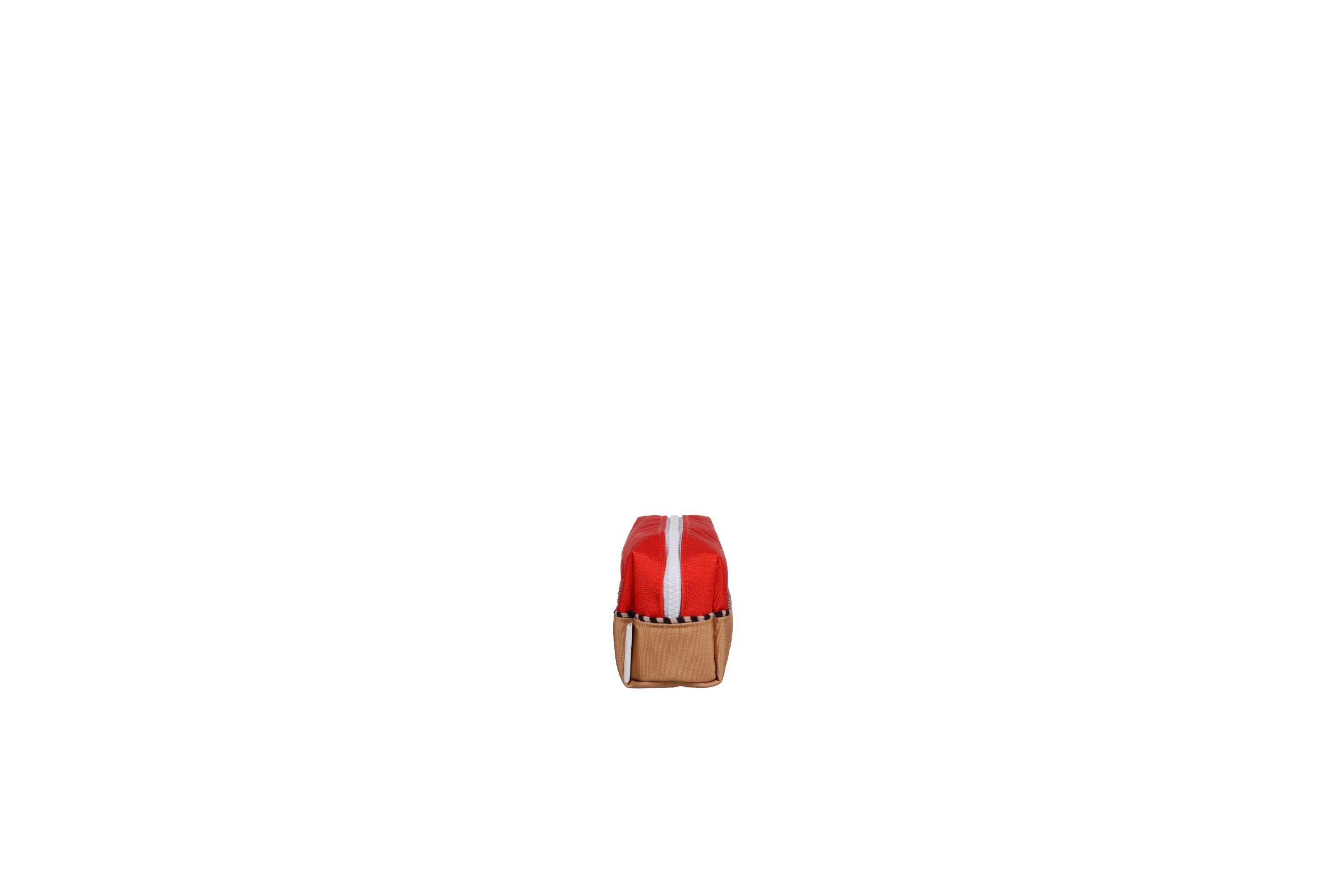 Pencil Case Wonders Colourblocking Red Hat Jane Beige