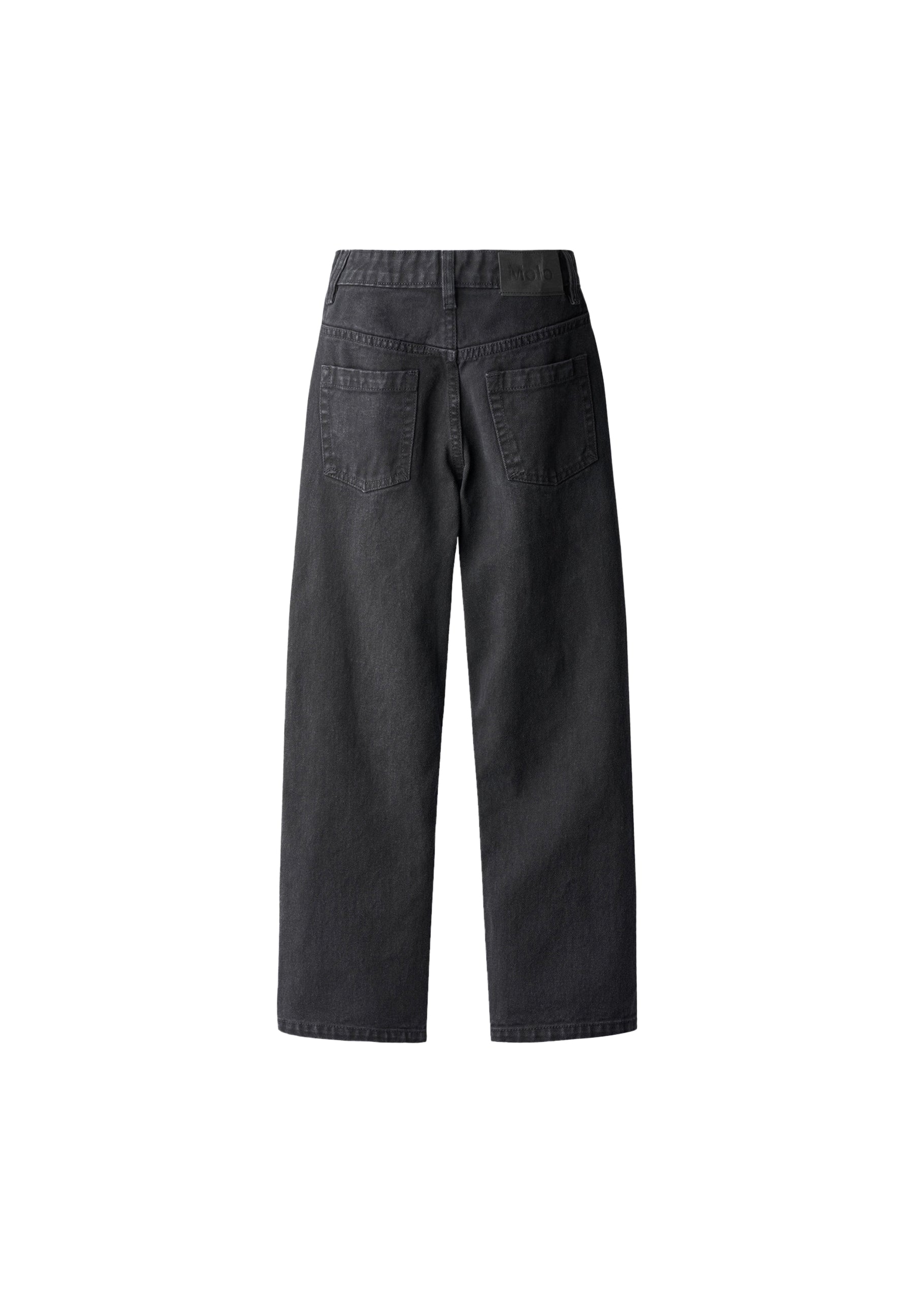 Andy Woven Pants Washed Black