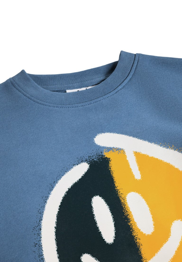 Sweatshirt Mar Split Smile