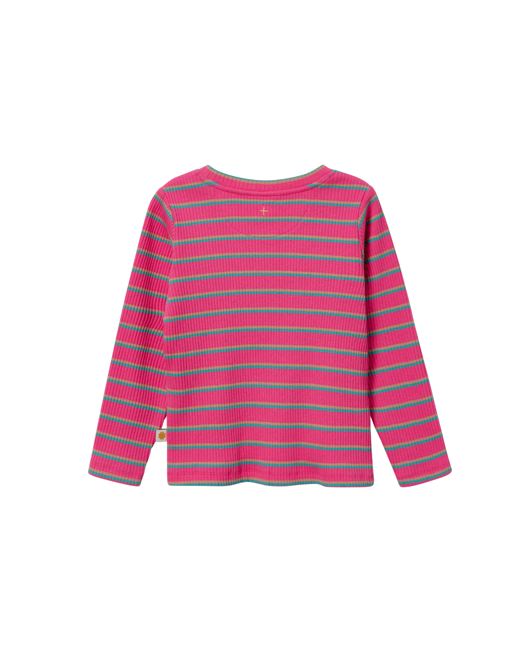 Pink Stripe Rib Top