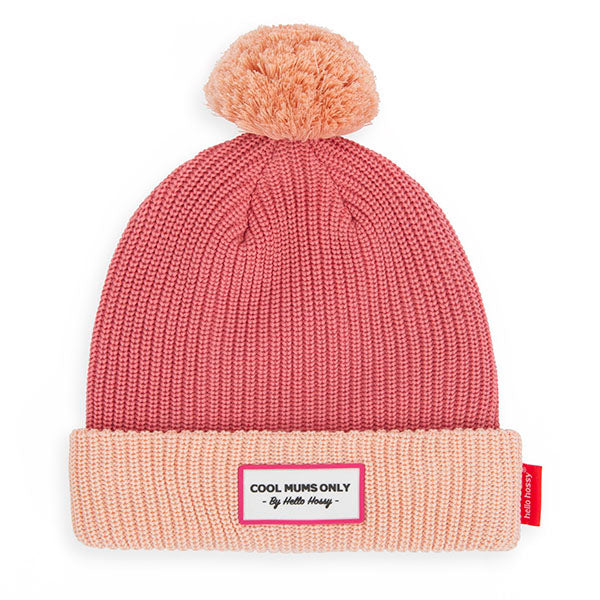 Beanie Block Blush