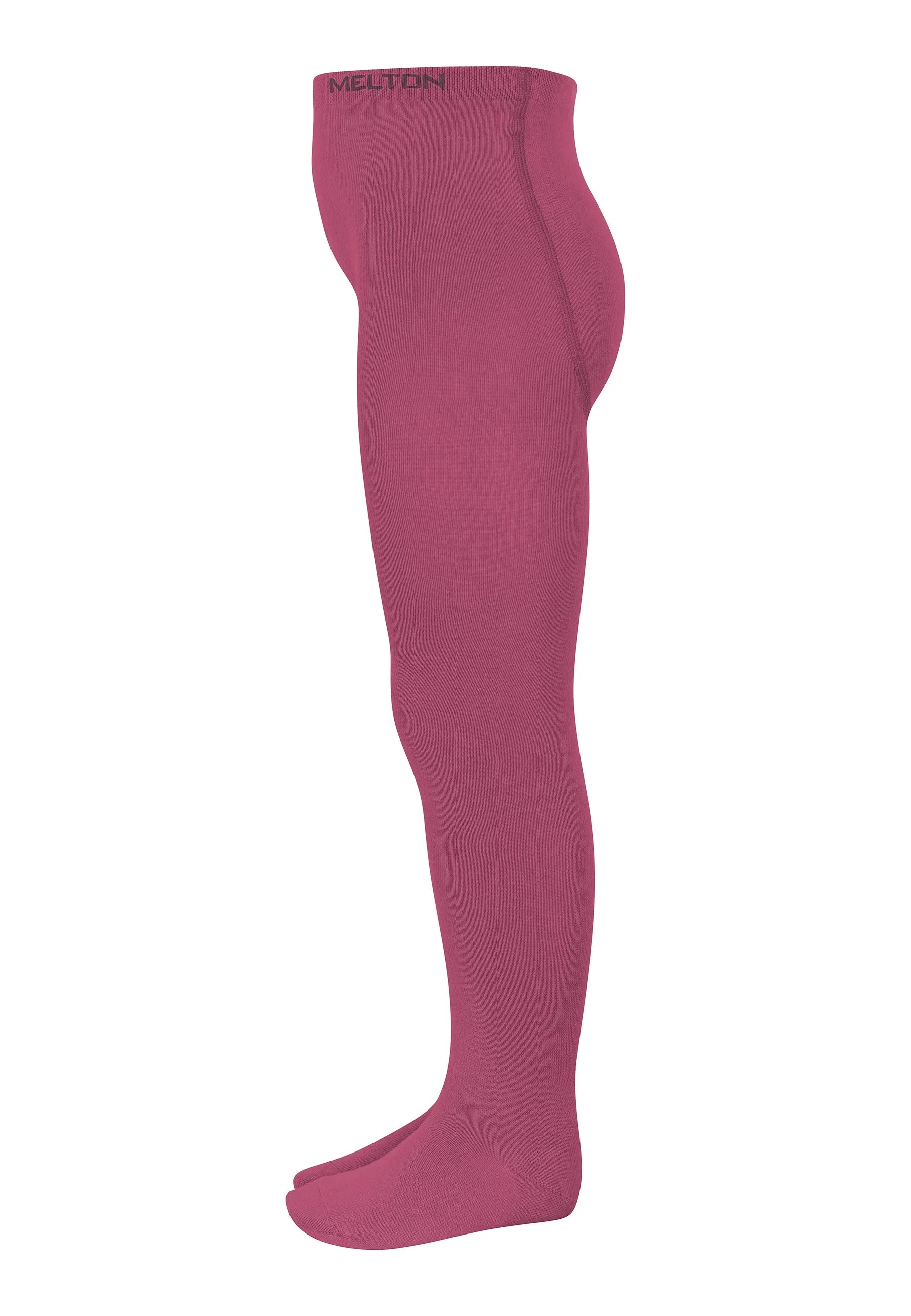 Cotton Tights Red Violet - Melton
