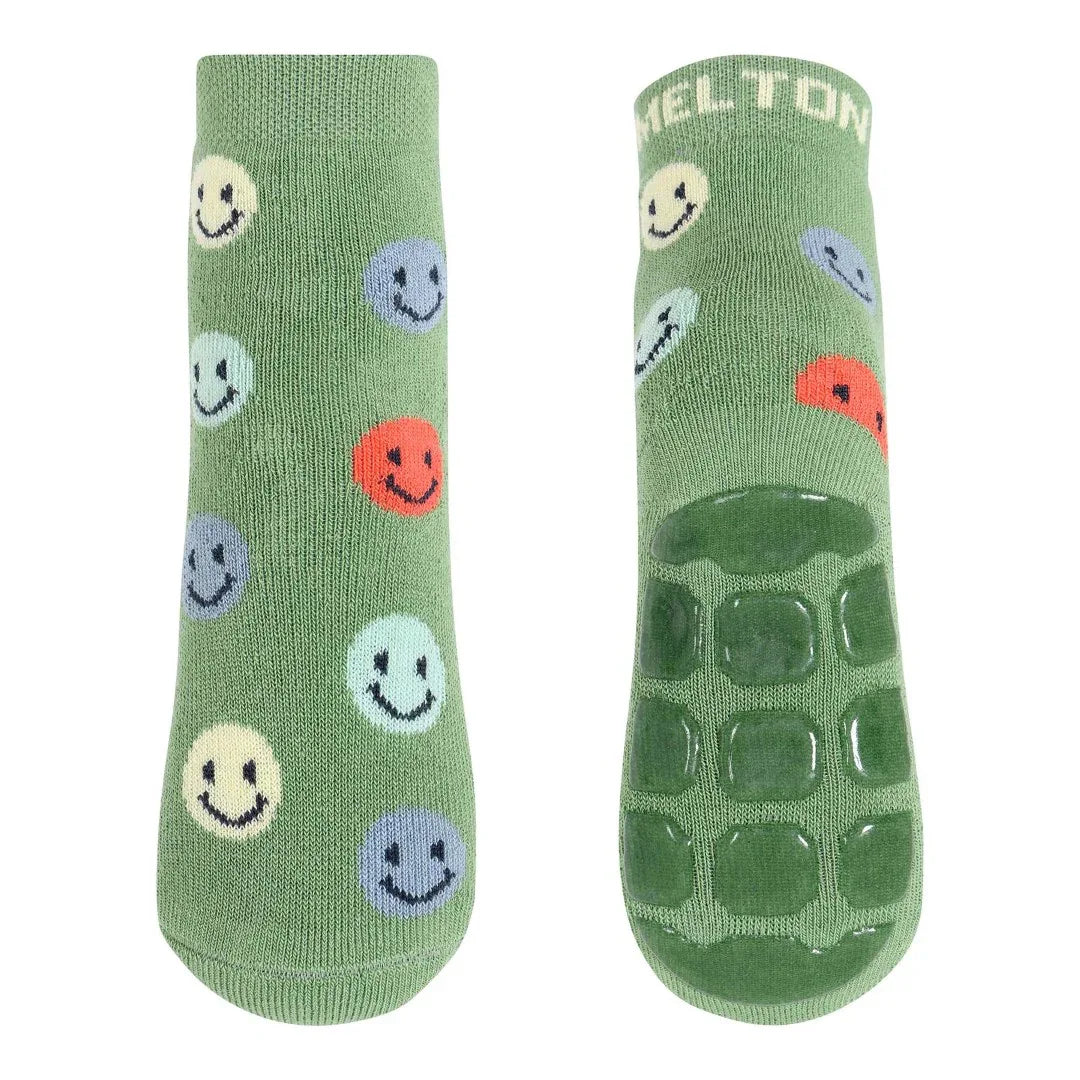Anti-slip Smiley Socks - Melton