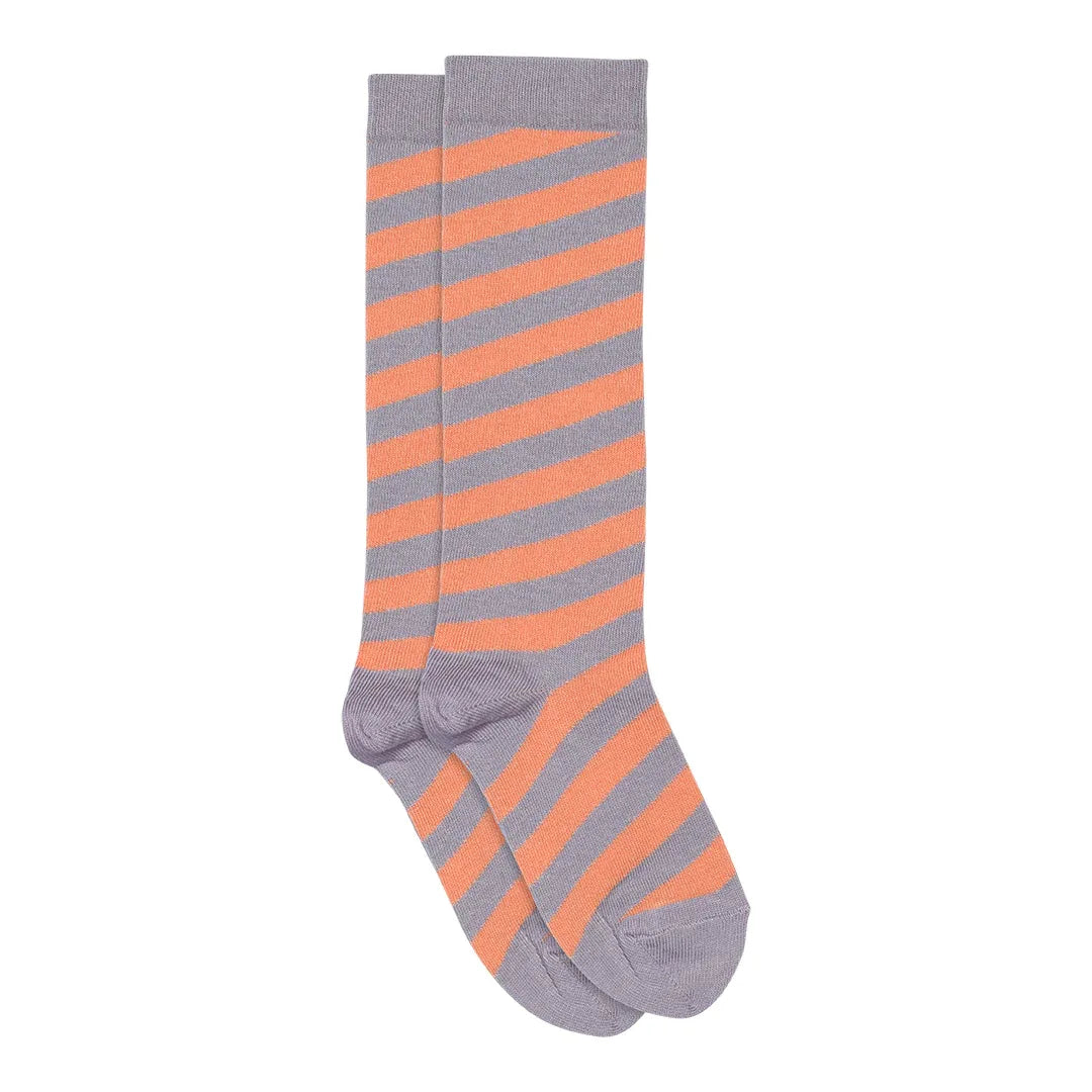 Candy Stripes Knee Socks Daybreak - Melton
