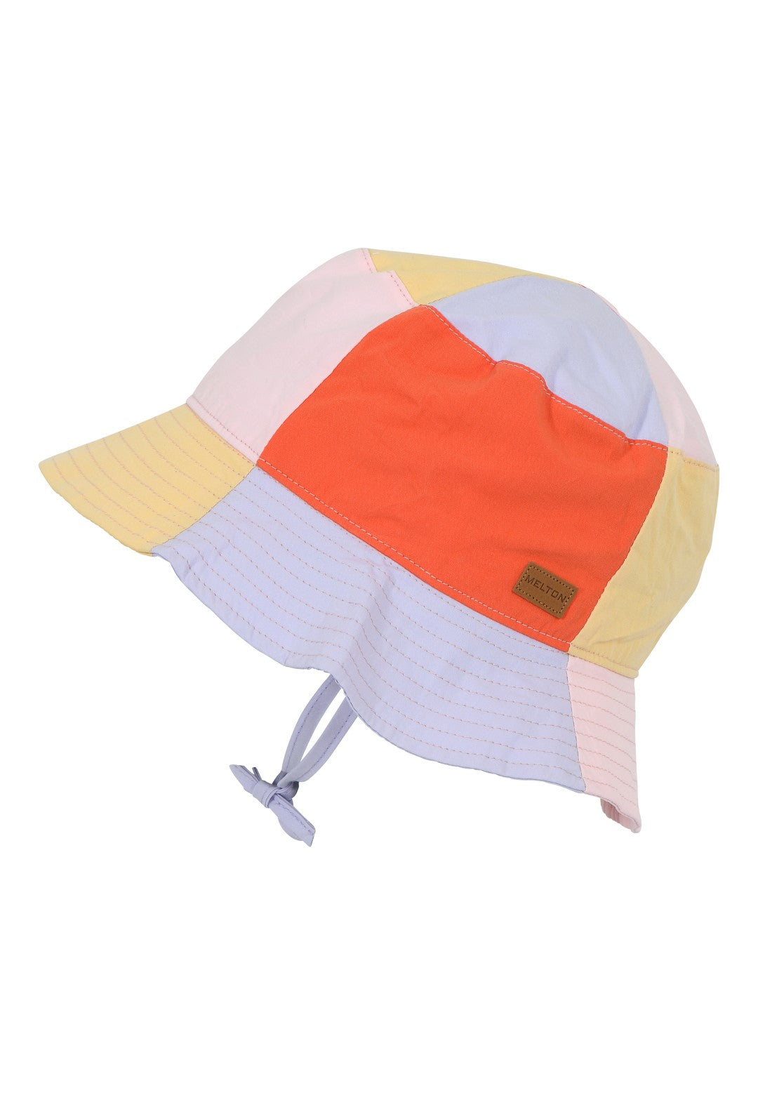 Block Bucket Hat Purple Heather