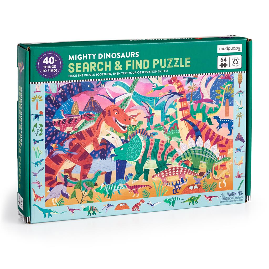 Zoek & Vind Puzzel Machtige Dino&