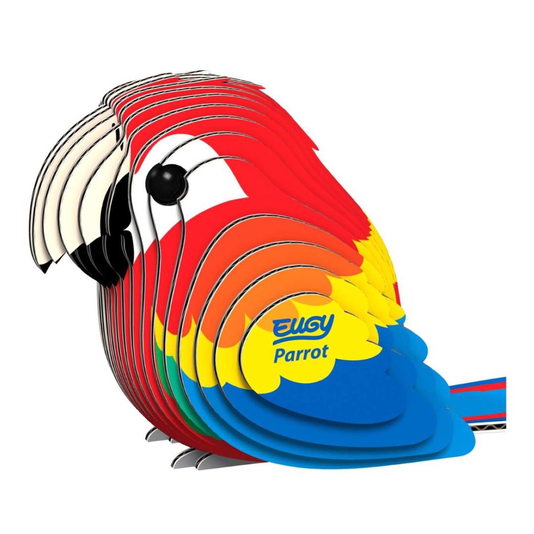 3D Model Vogel Papegaai