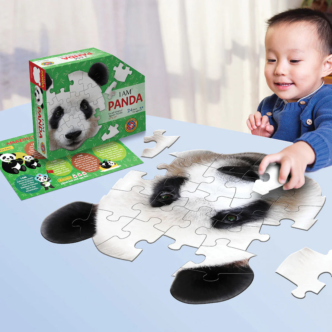 Puzzel Preschool I Am Panda 24pcs