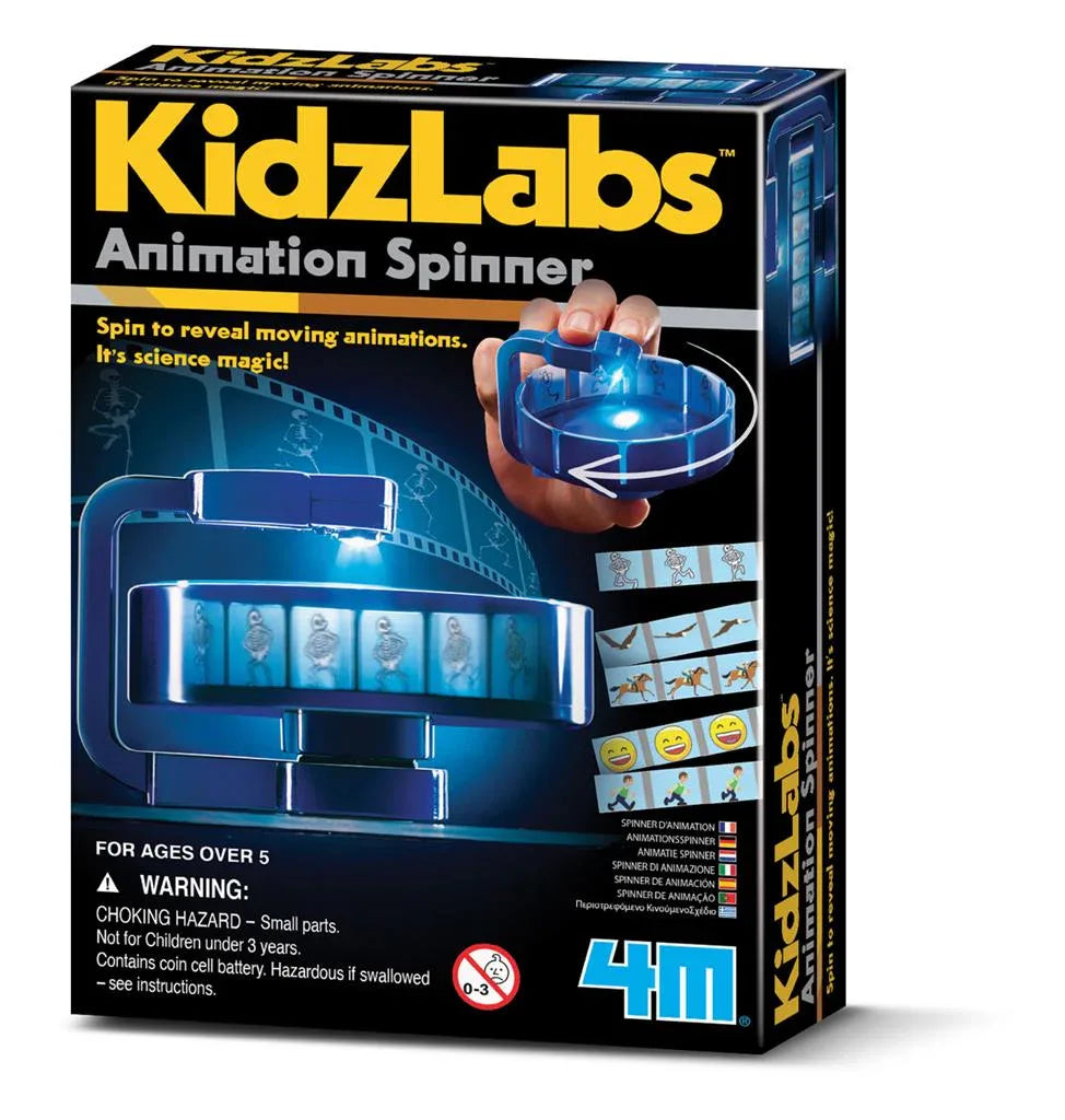 KidzLabs Animation Spinner - 4M