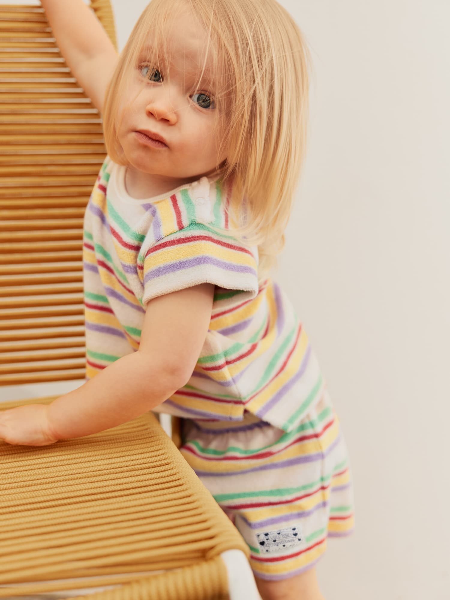 Baby Shorts Signe Pastels Stripe