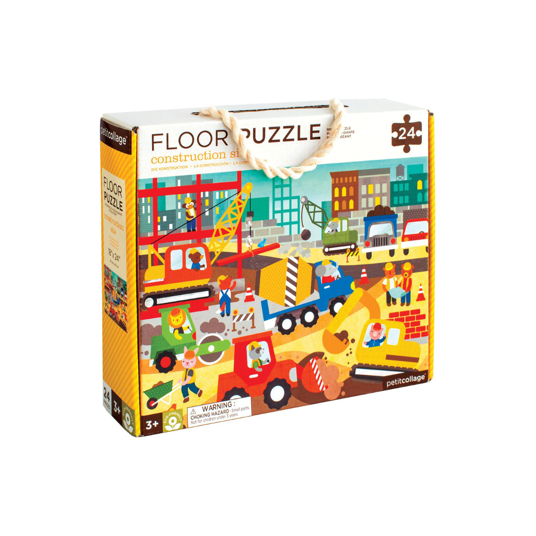 Vloerpuzzel: Bouwwerf