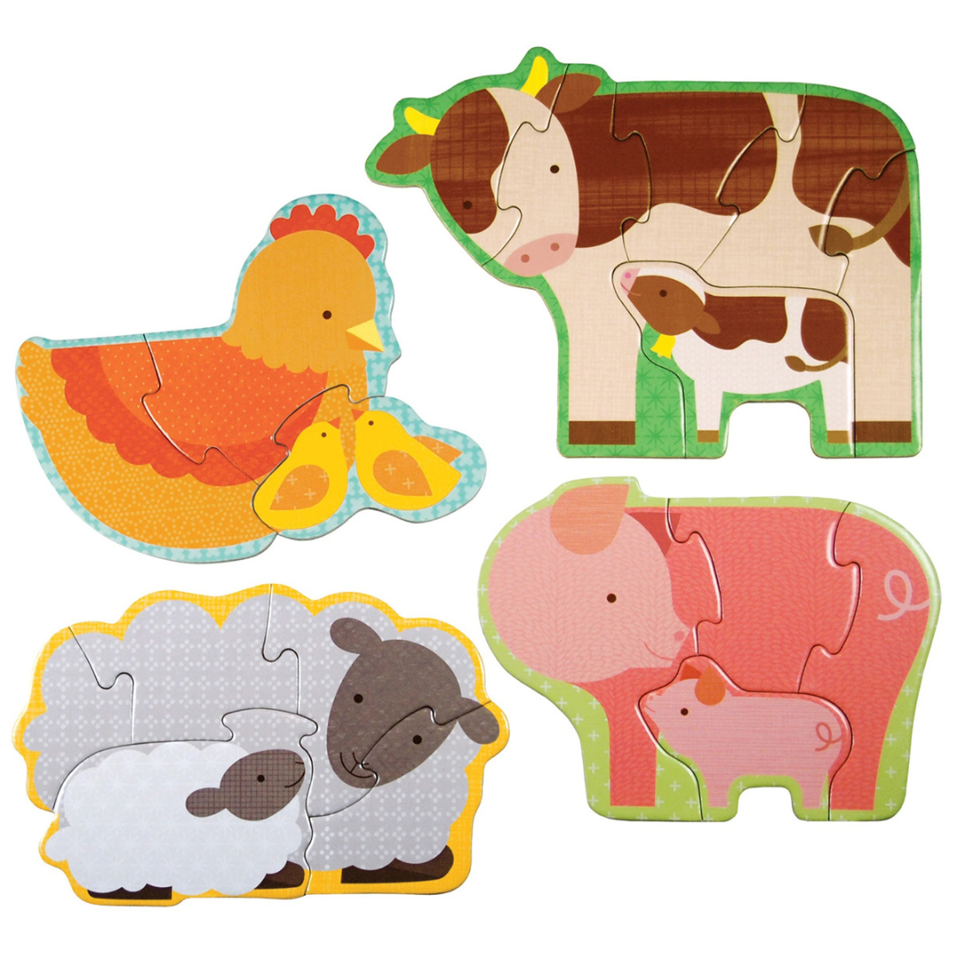 Mijn Eerste Puzzel: Babydieren Boerderij