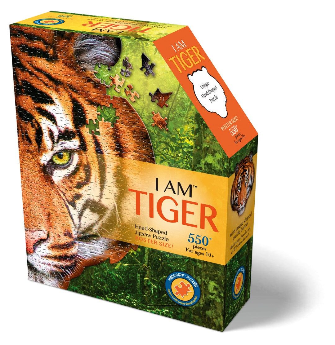 I Am Puzzle Poster Size Tiger 550pcs