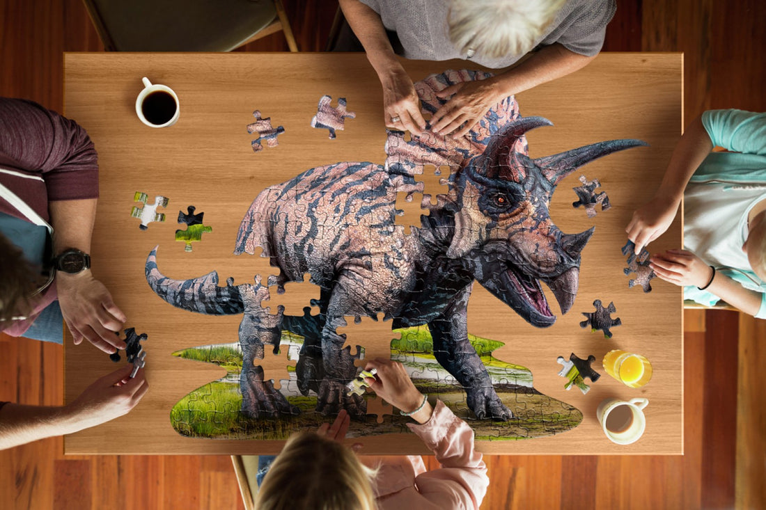 I Am Puzzle Jr Triceratops 100pcs