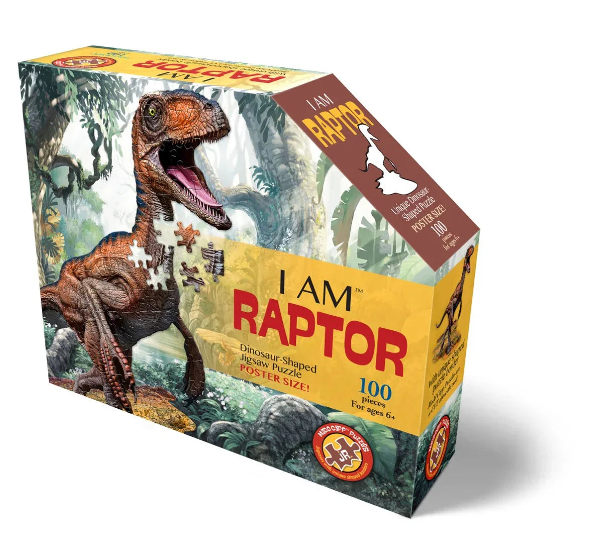 I Am Puzzle Jr Raptor 100pcs - Madd Capp