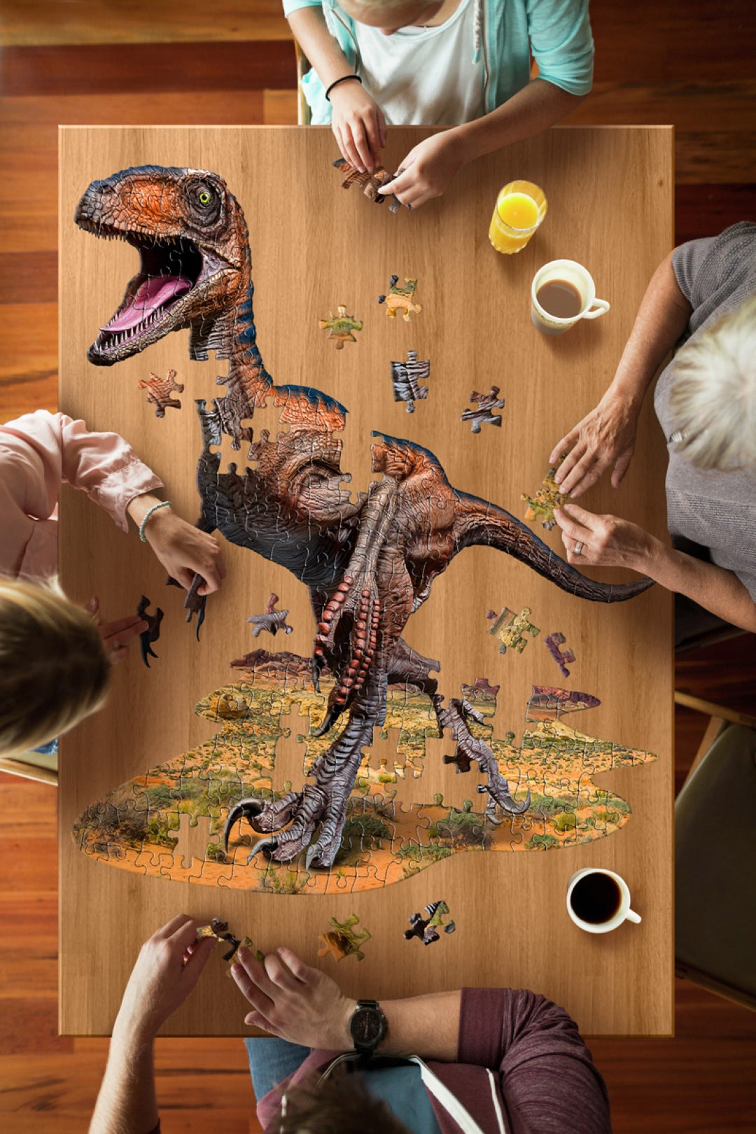 I Am Puzzle Jr Raptor 100pcs