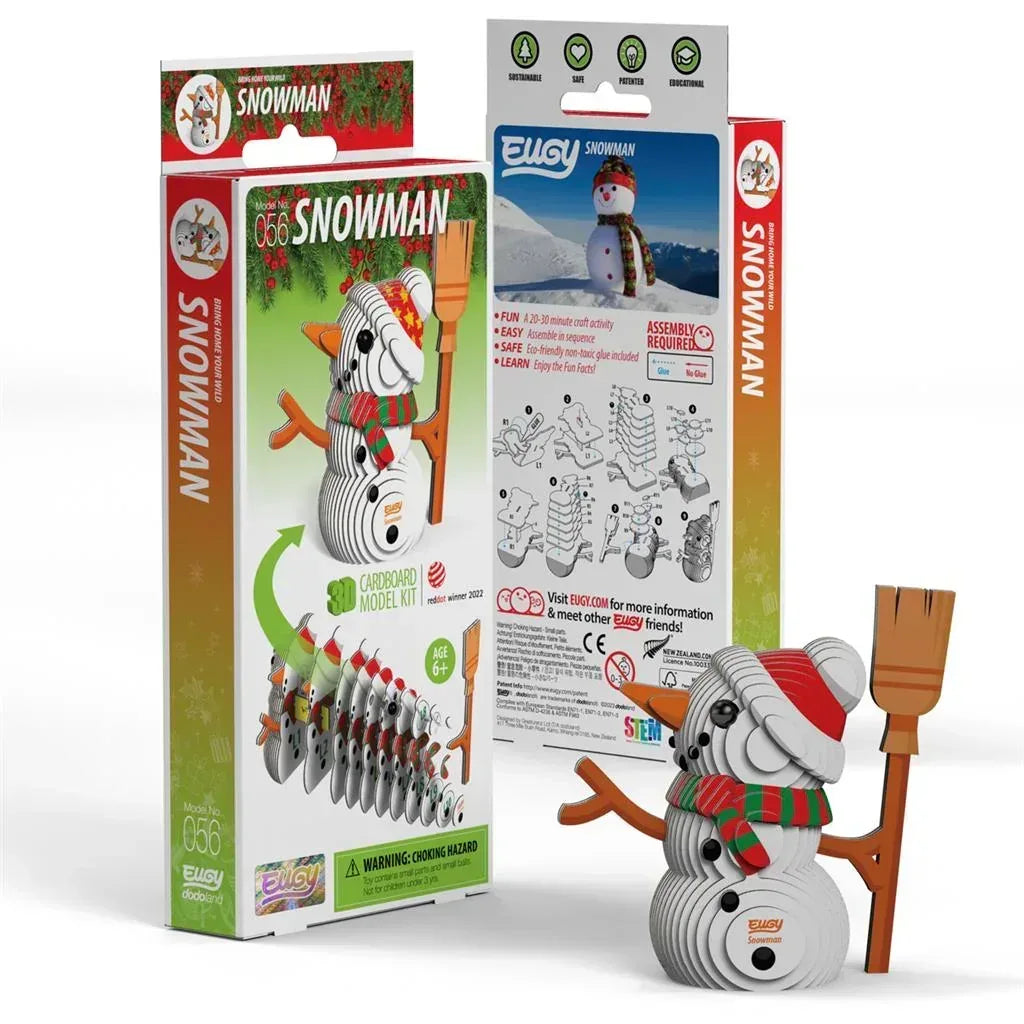3D Model Kerst Sneeuwman - Eugy