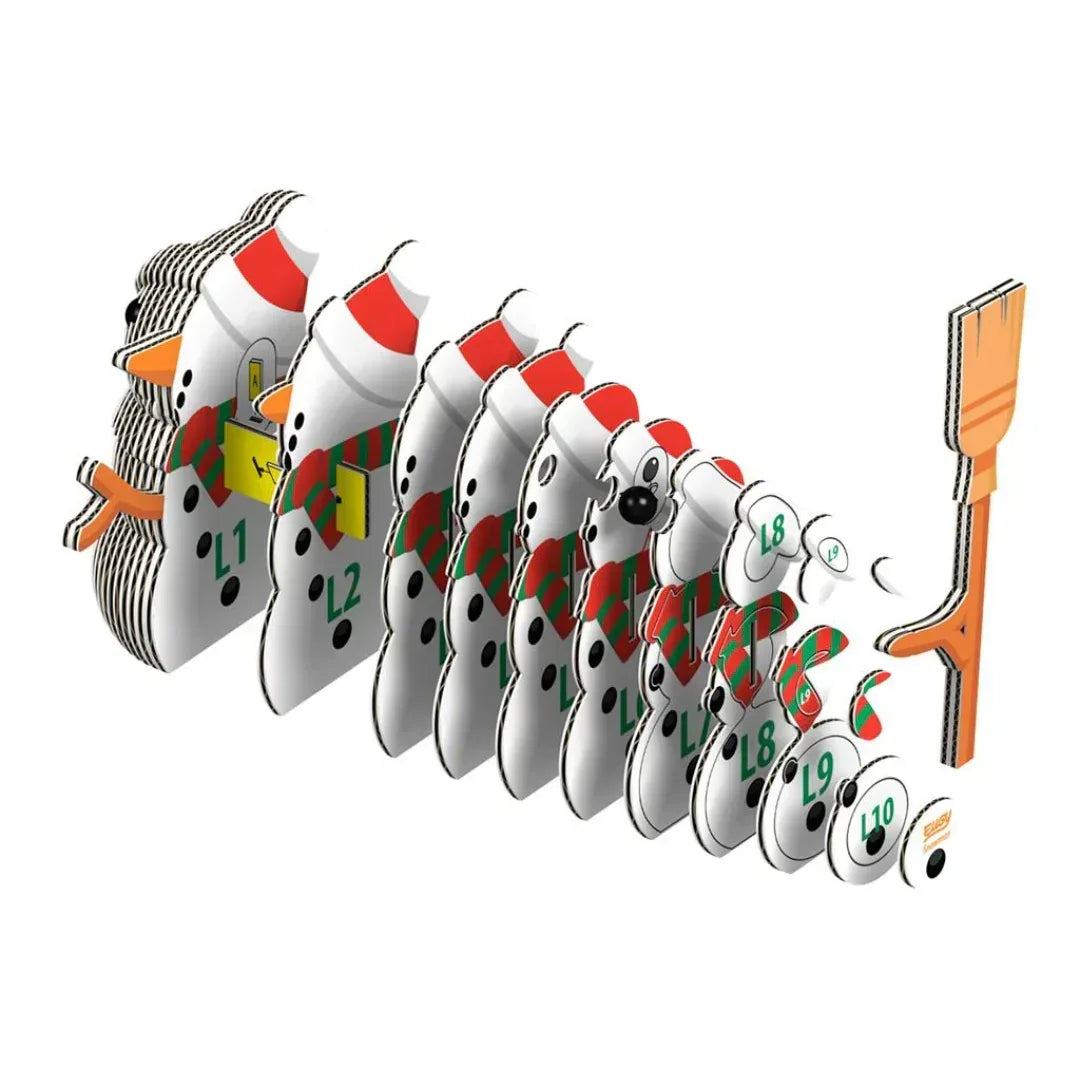 3D Model Kerst Sneeuwman - Eugy