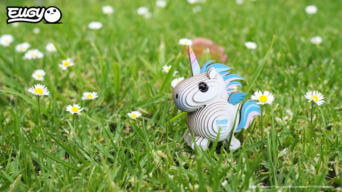 3D Model Fantasie Eenhoorn Hemel