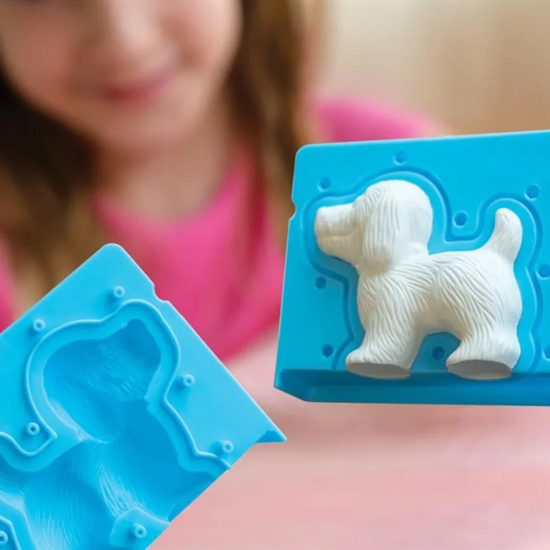 Mould & Paint 3D Puppy Honden - 4M