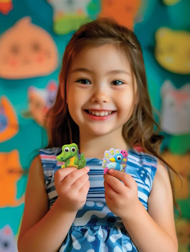 Mould & Paint Googly Eyes Animals - KDkes