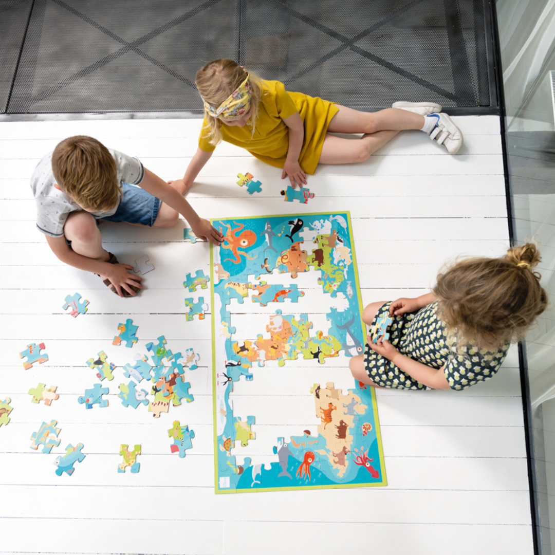 XL Puzzel Dieren Van De Wereld 100 pcs