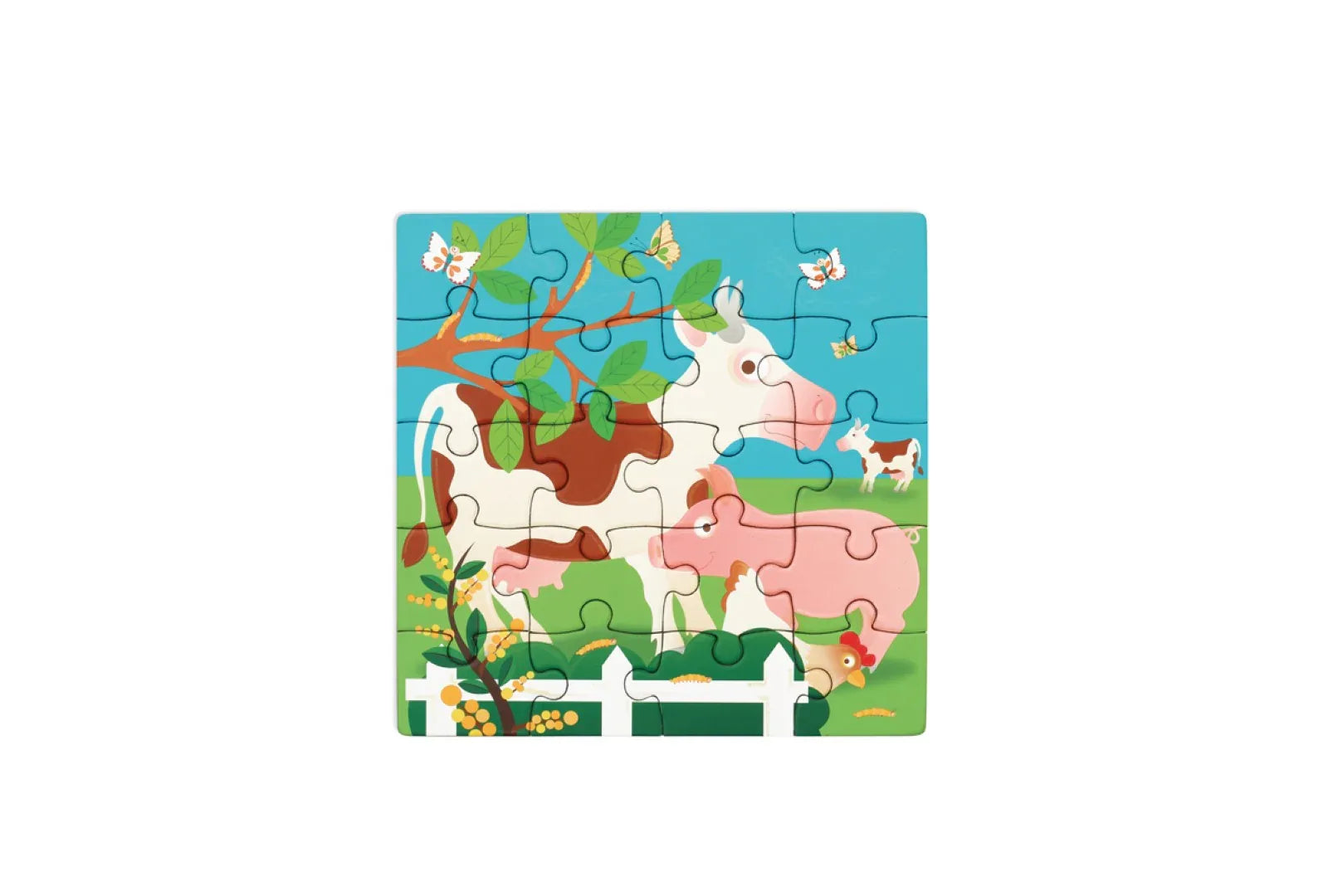 Magnetisch Puzzelboek To Go Boerderij 2x20pcs - Scratch
