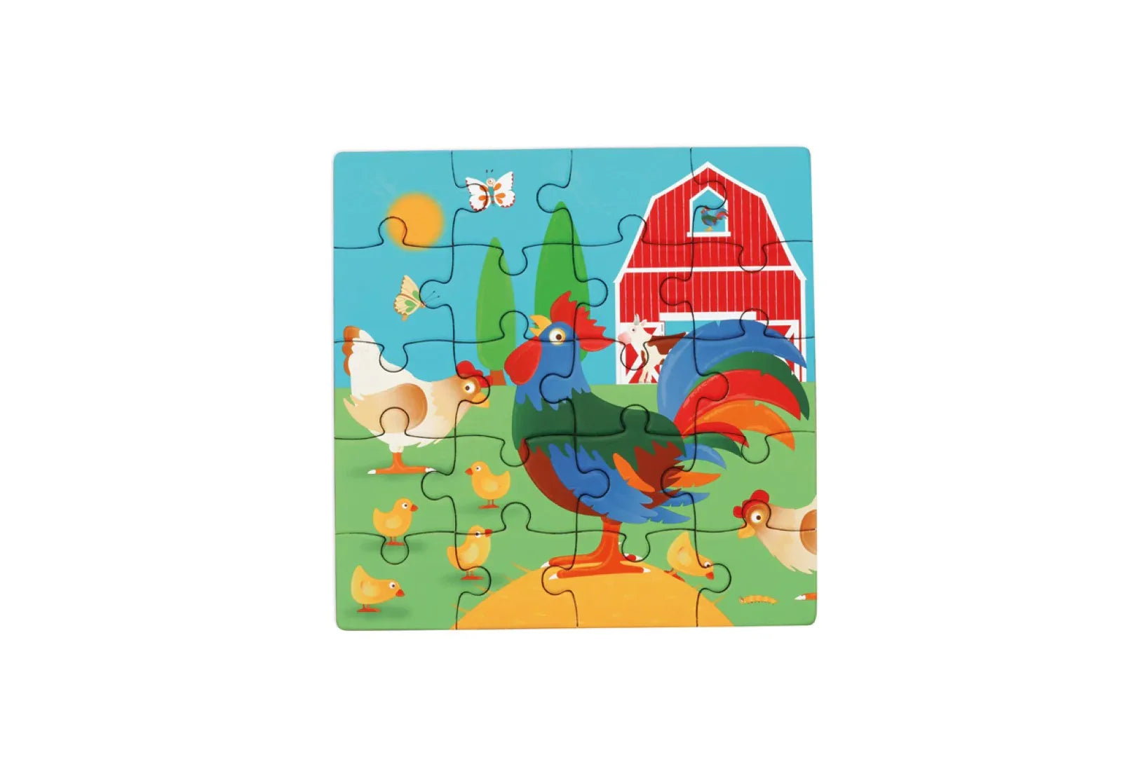 Magnetisch Puzzelboek To Go Boerderij 2x20pcs - Scratch