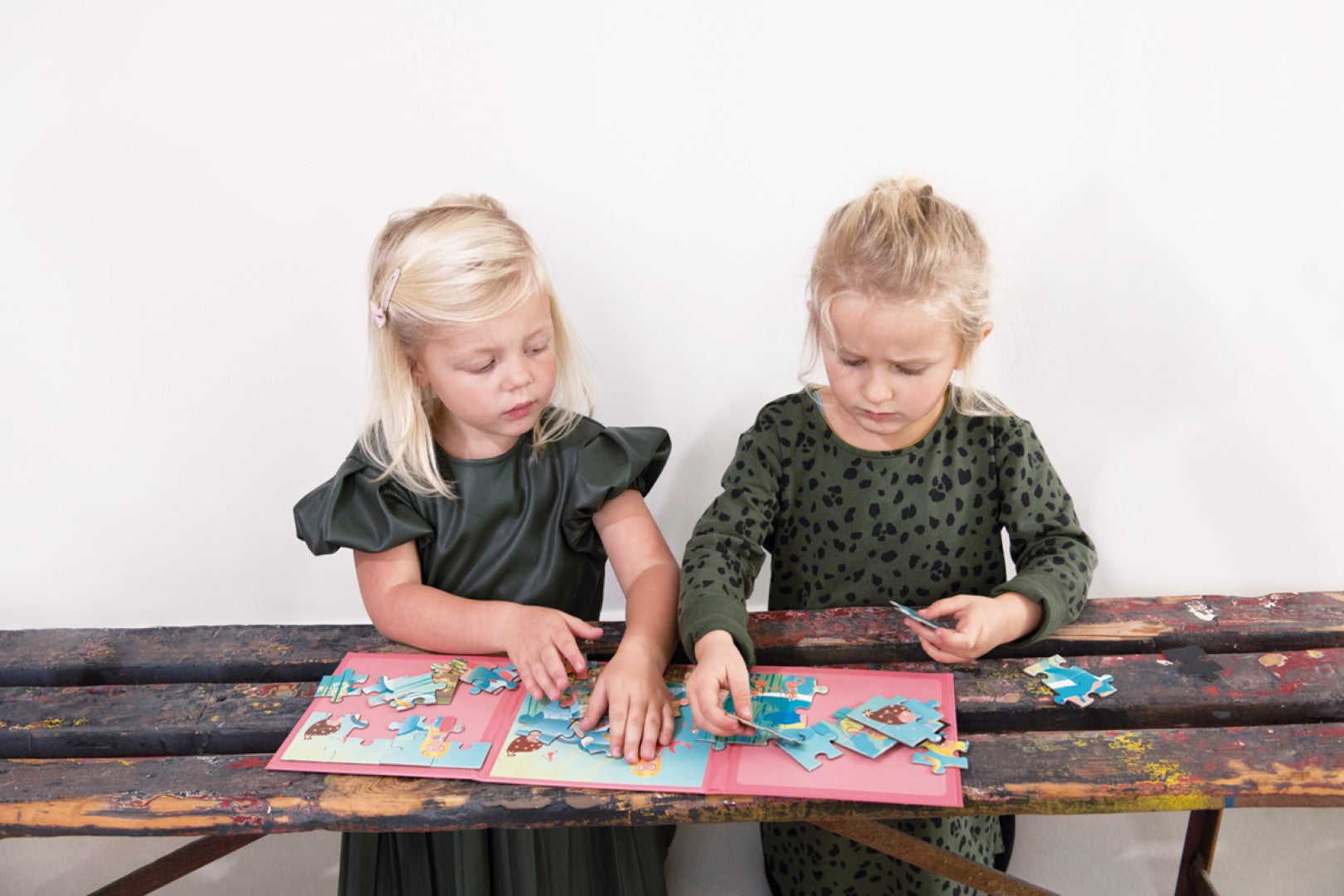 Magnetisch Puzzelboek To Go Zeemeermin 2x20pcs