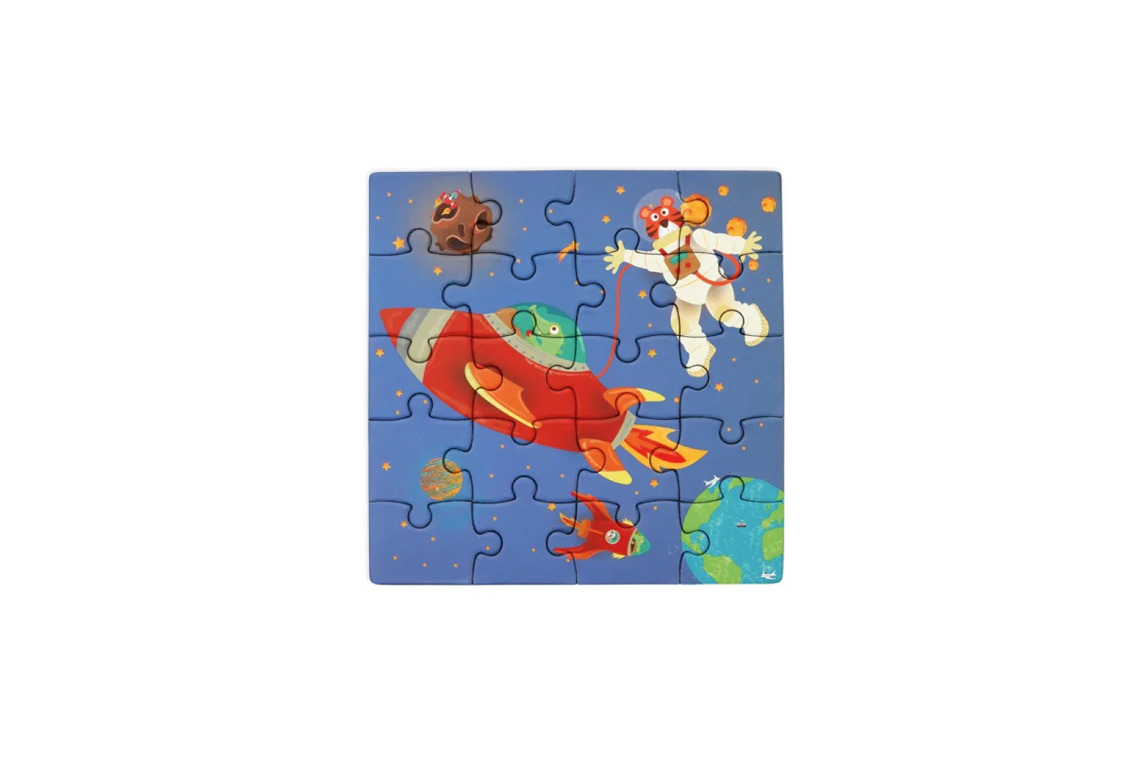 Magnetisch Puzzelboek To Go Ruimte 2x20pcs - Scratch