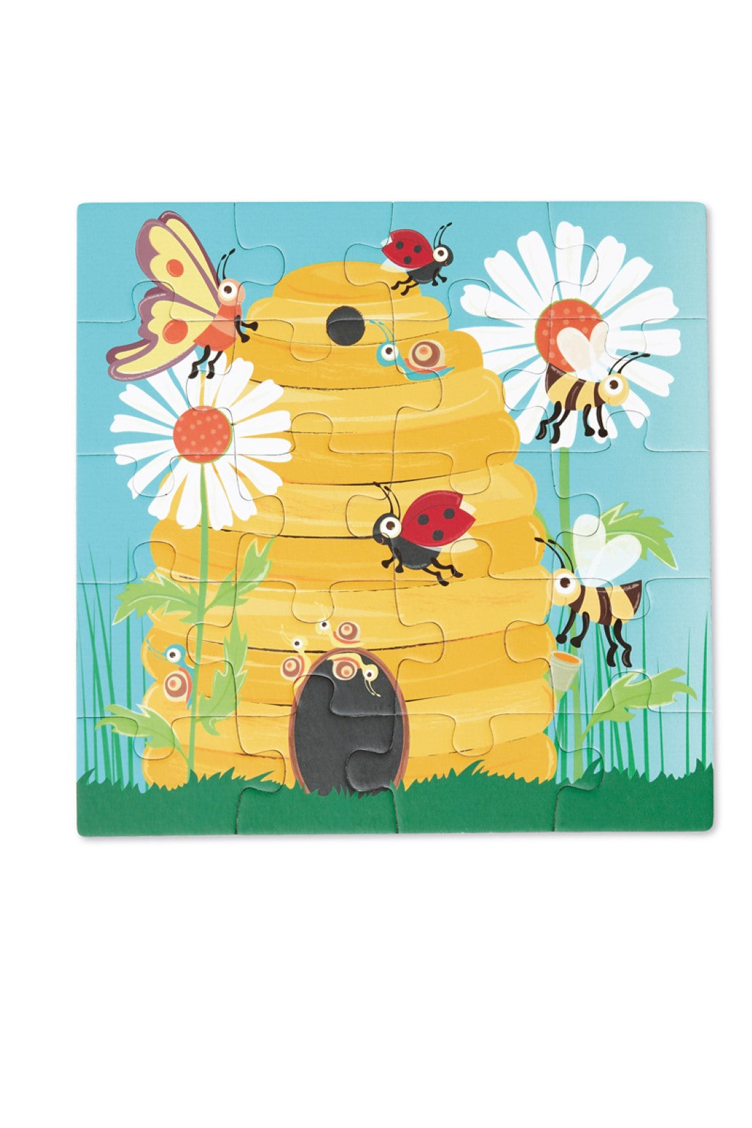 Magnetisch Puzzelboek To Go Tuin 2x20pcs