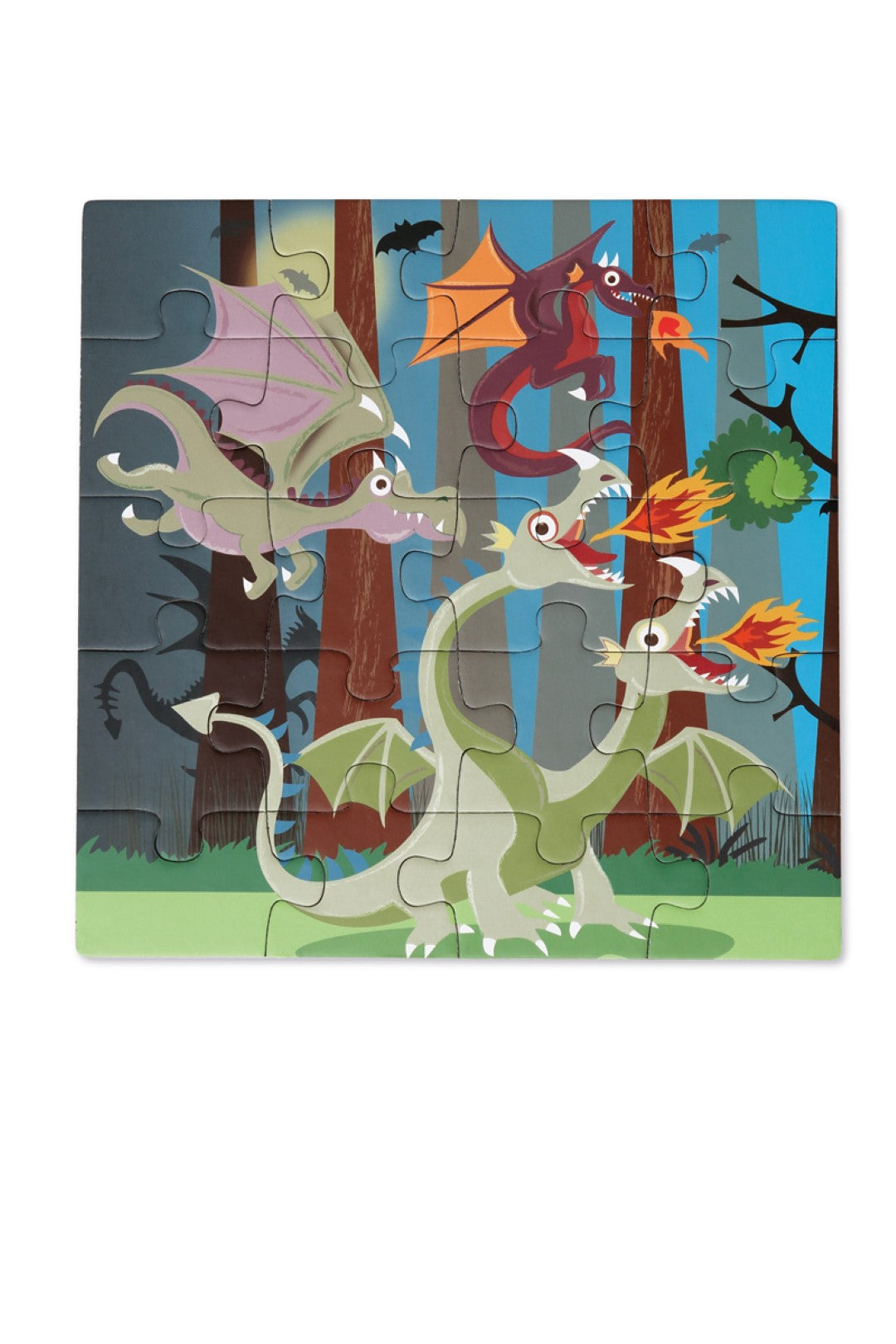 Magnetisch Puzzelboek To Go Draken 2x20pcs